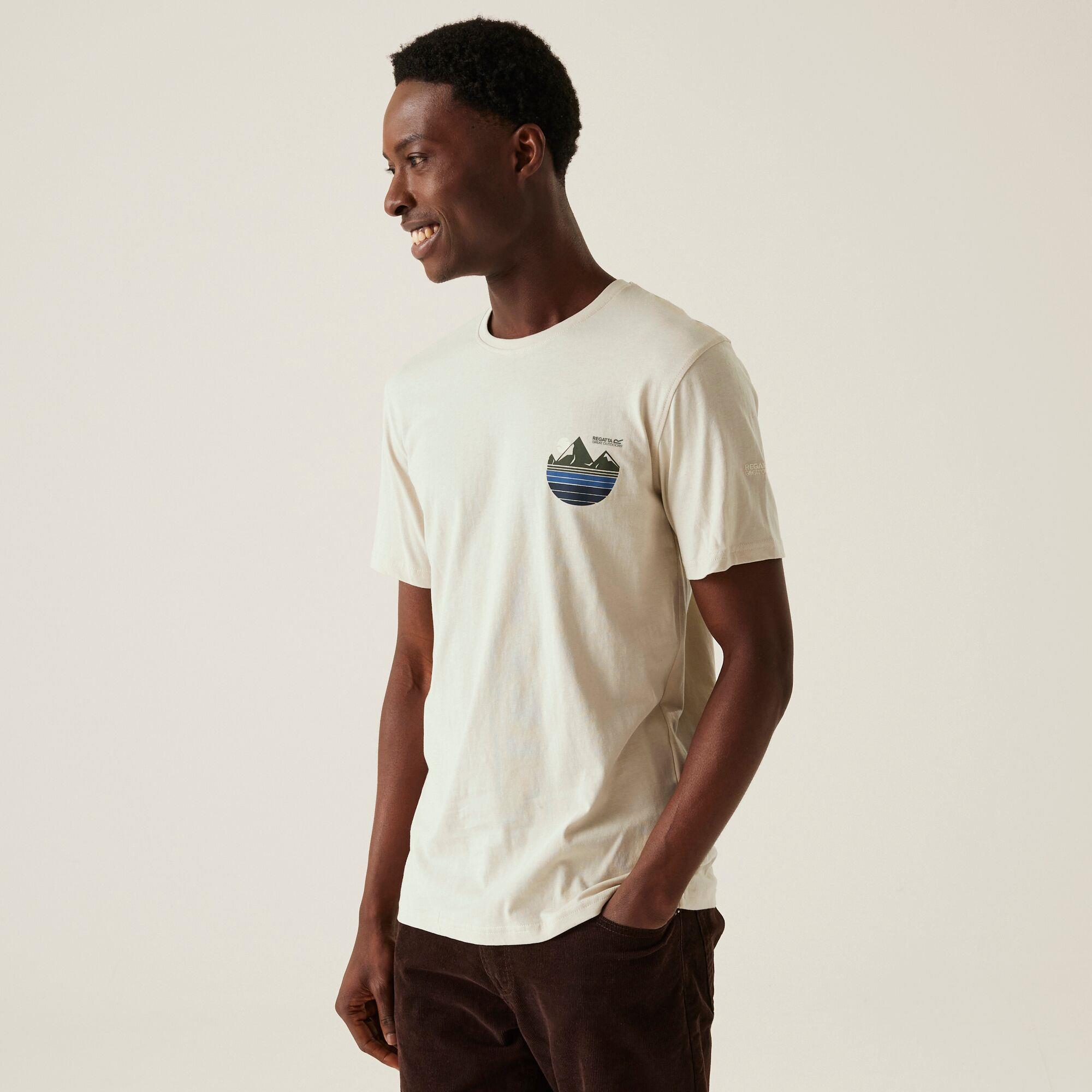 Regatta Mens Cline IX Short Sleeved T-Shirt - Picture 20 of 111