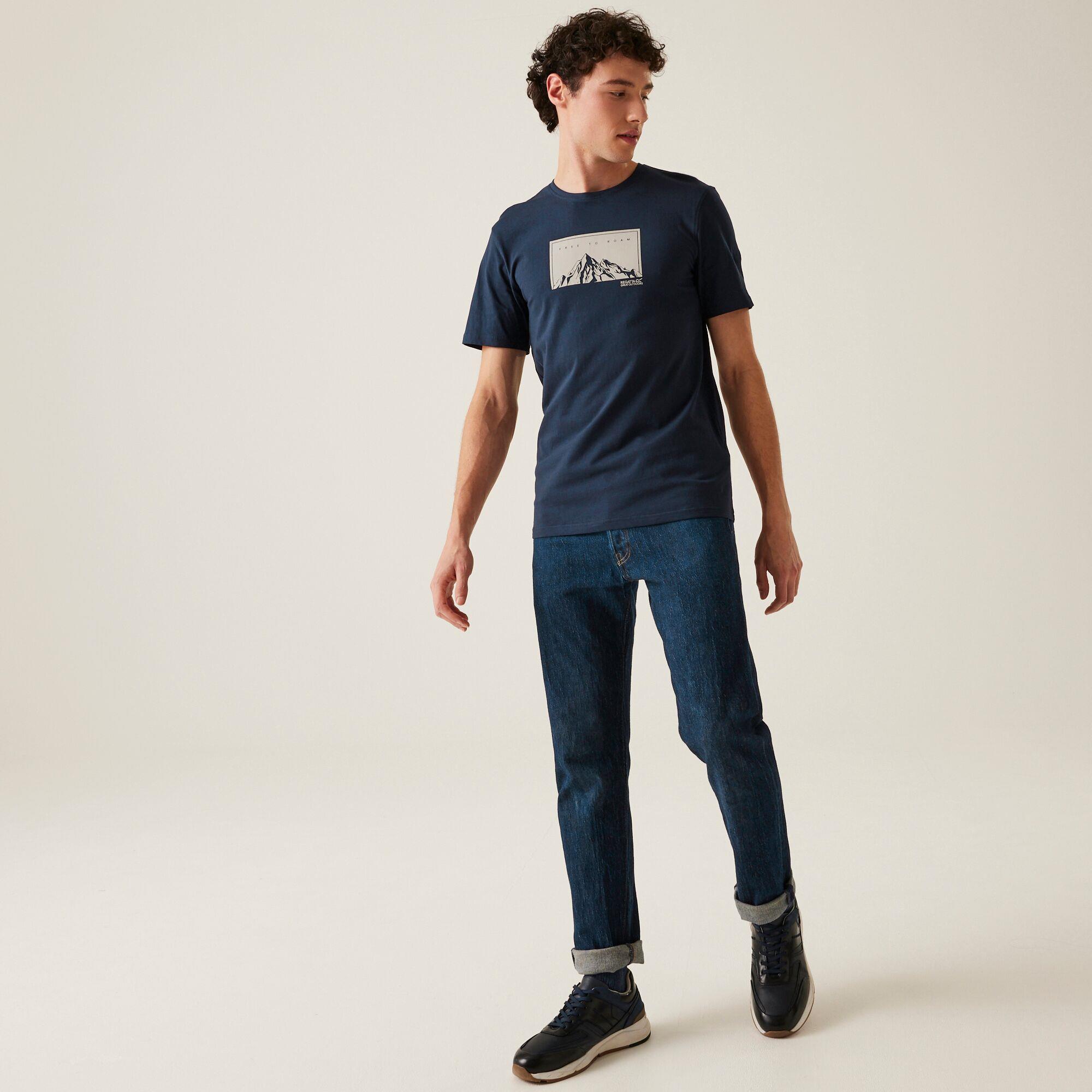 Regatta Mens Cline IX Short Sleeved T-Shirt - Picture 28 of 111