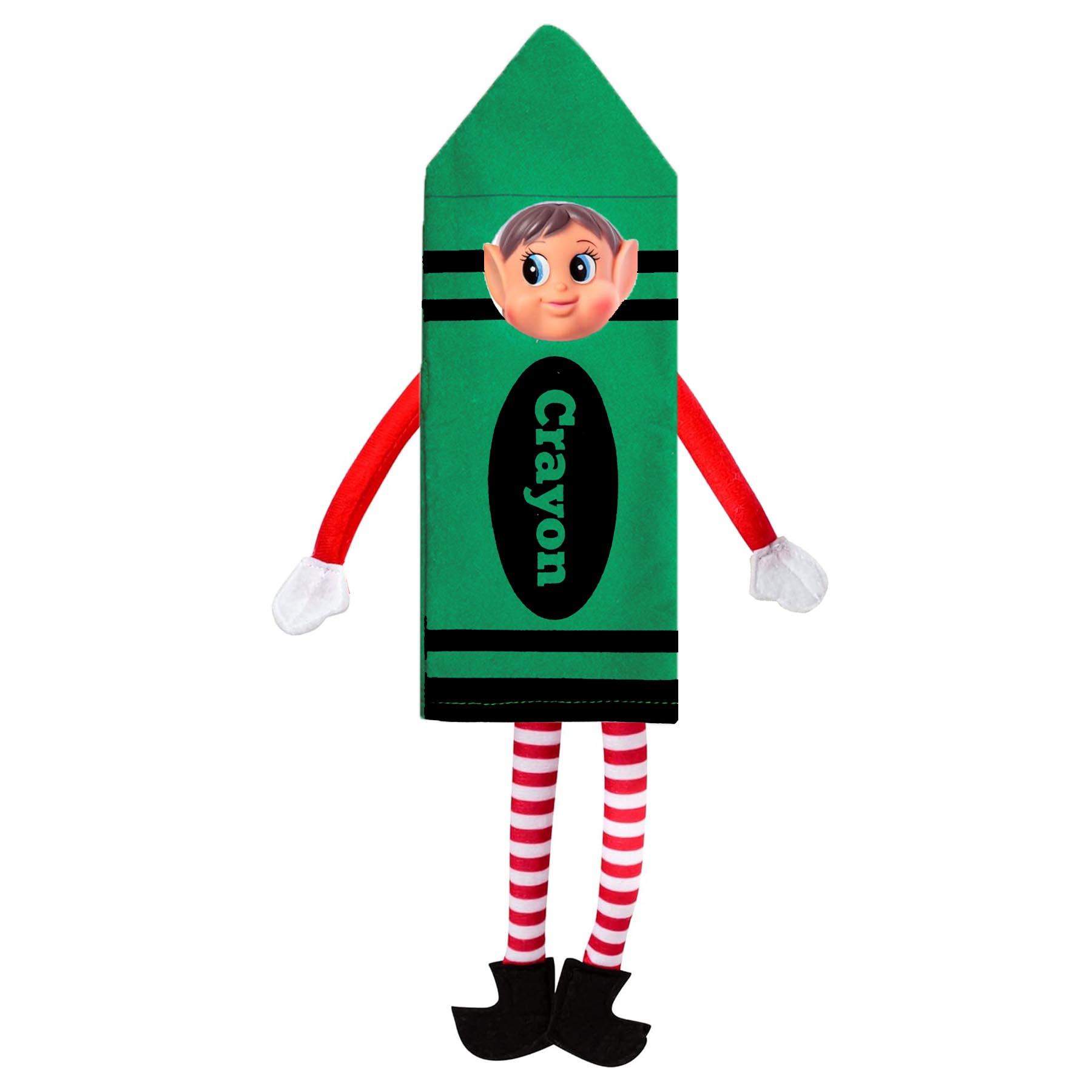 Disfraz De Duende Navideño Accesorios De Duende - Elige Diseño