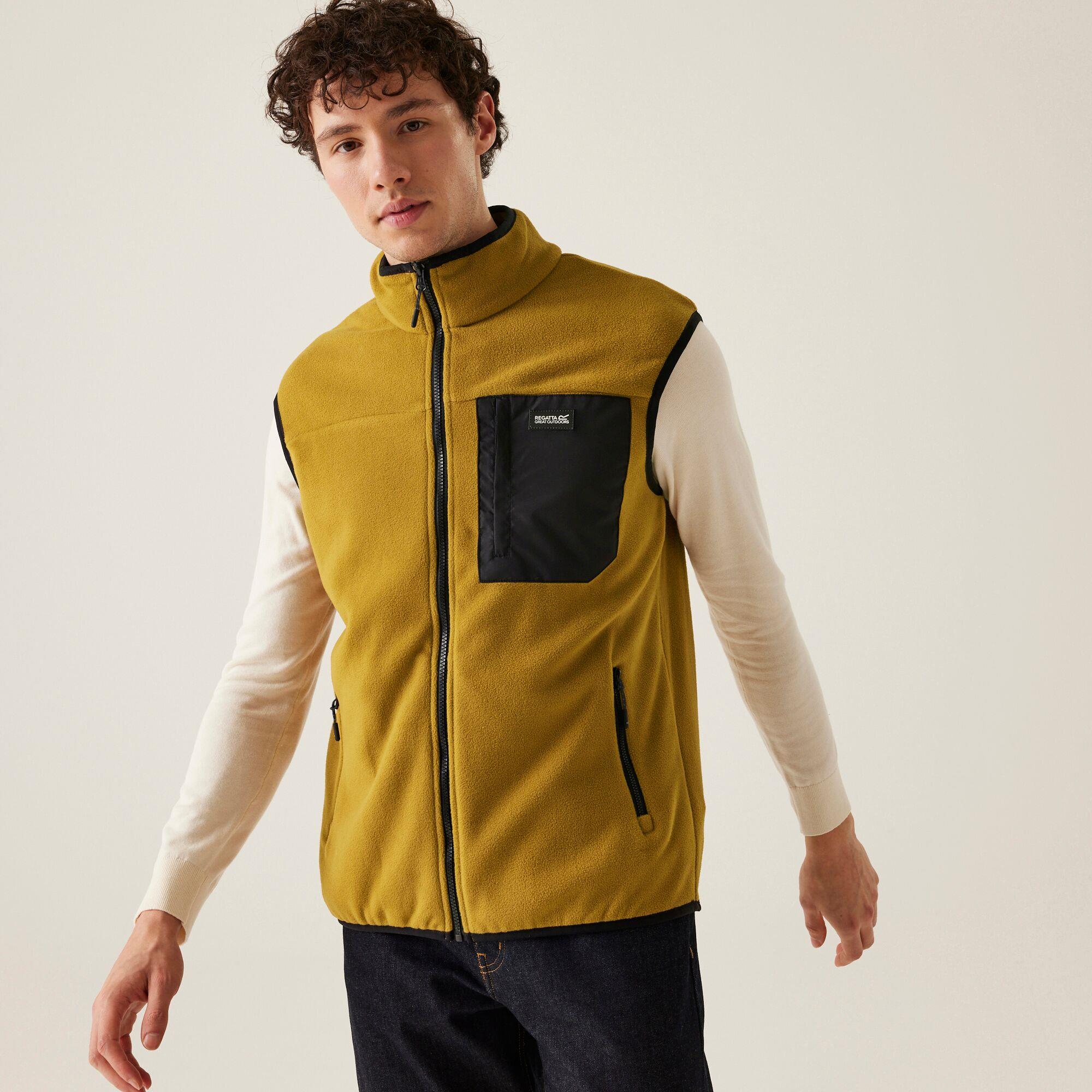 Regatta Mens Frankie Bodywarmer Fleece Gilet Zipped Pockets
