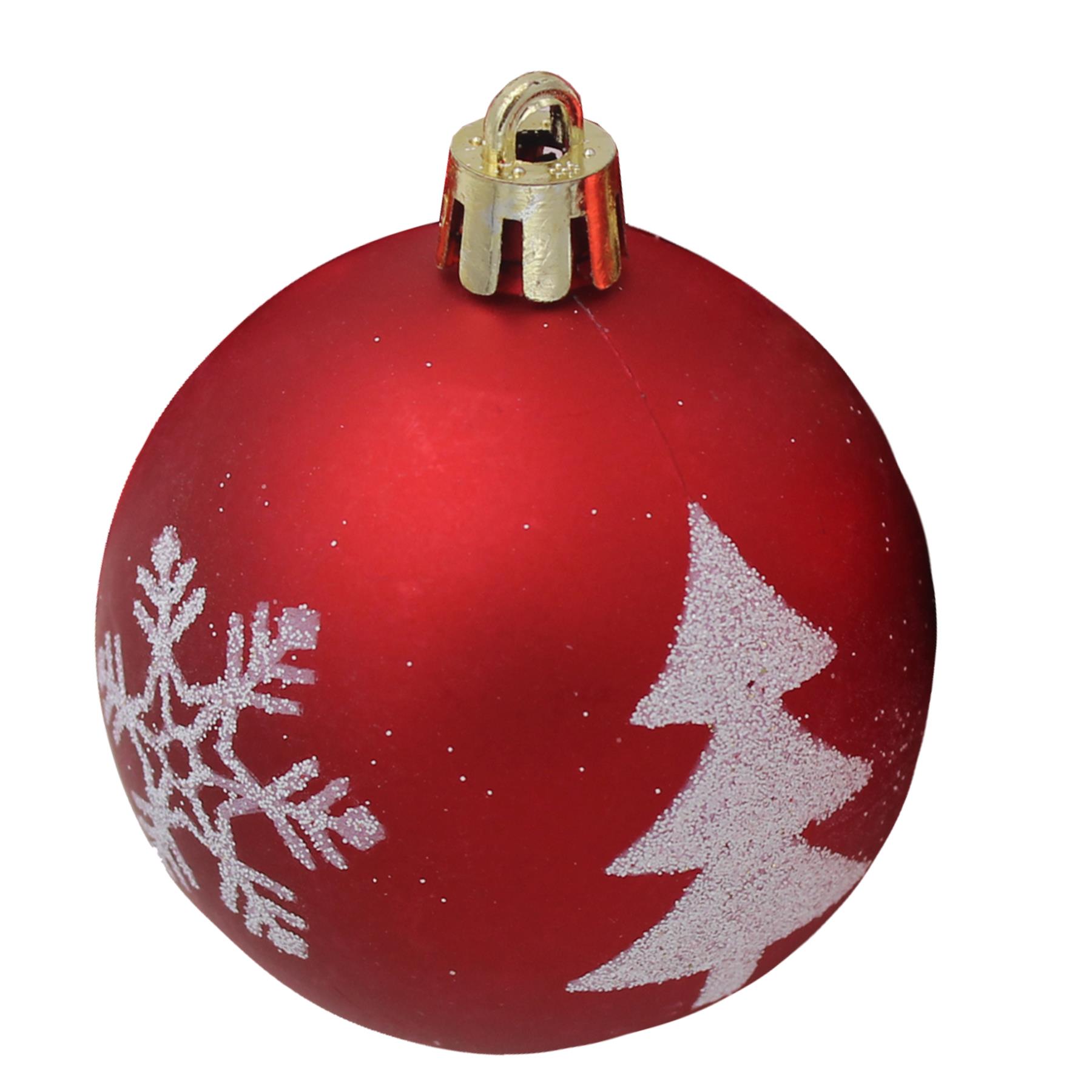 Weihnachtskugeln 20 Luxus Multi Finish 60 mm Baumschmuck - Farbe wählbar - Bild 5 von 22