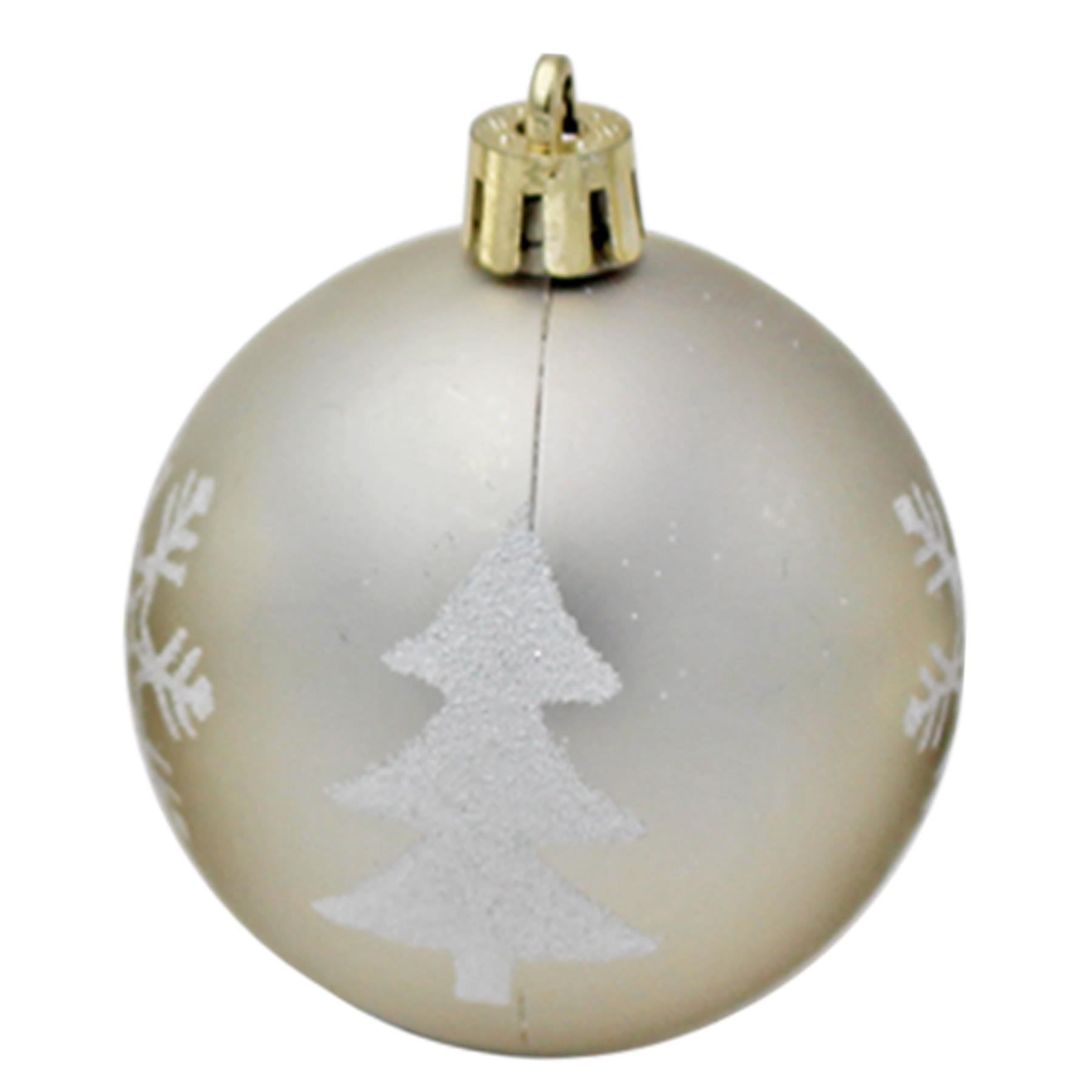 Weihnachtskugeln 20 Luxus Multi Finish 60 mm Baumschmuck - Farbe wählbar - Bild 12 von 22