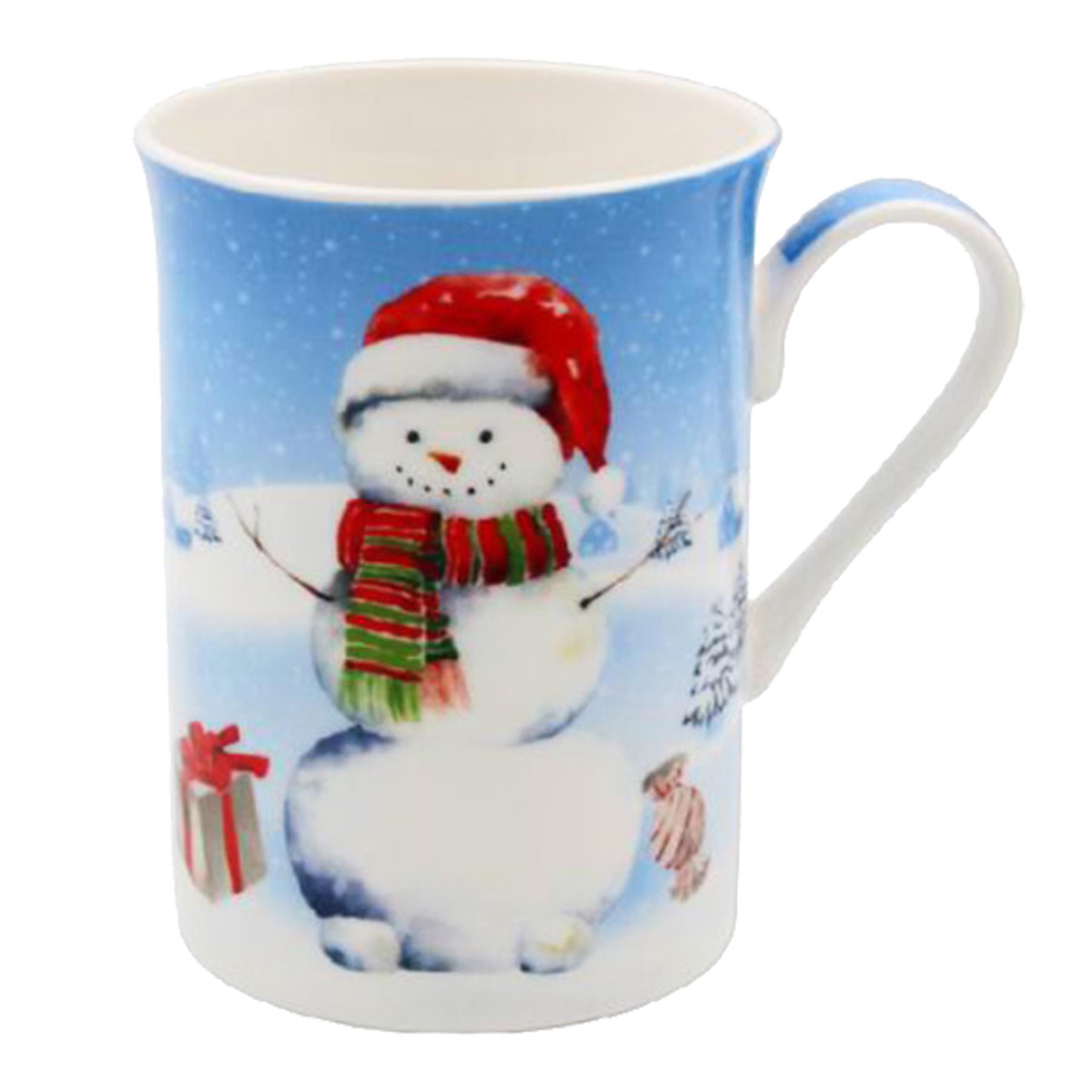 Christmas Tableware Fine China Mug with Fun Design