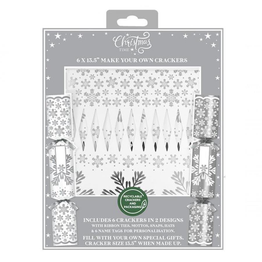 6 Pack Make your Own Christmas Crackers 100% Recyclable - Choose Design - Bild 6 von 7