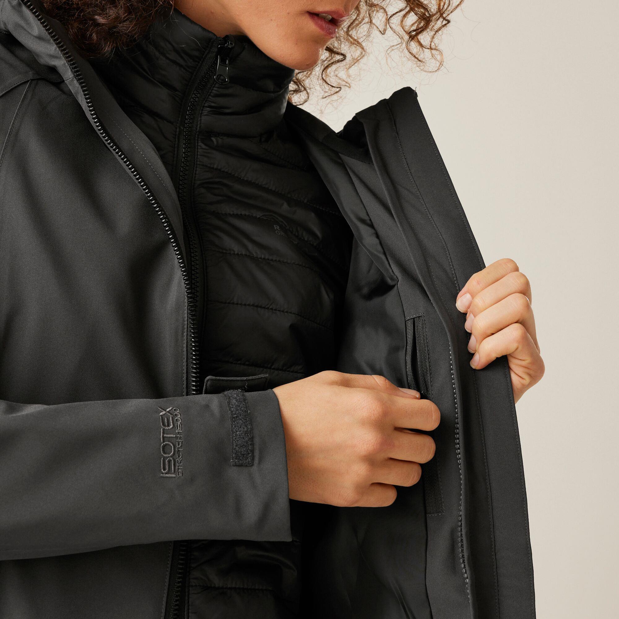 Regatta Womens Denbury V Waterproof 3-in-1 Jacket - Picture 38 of 43