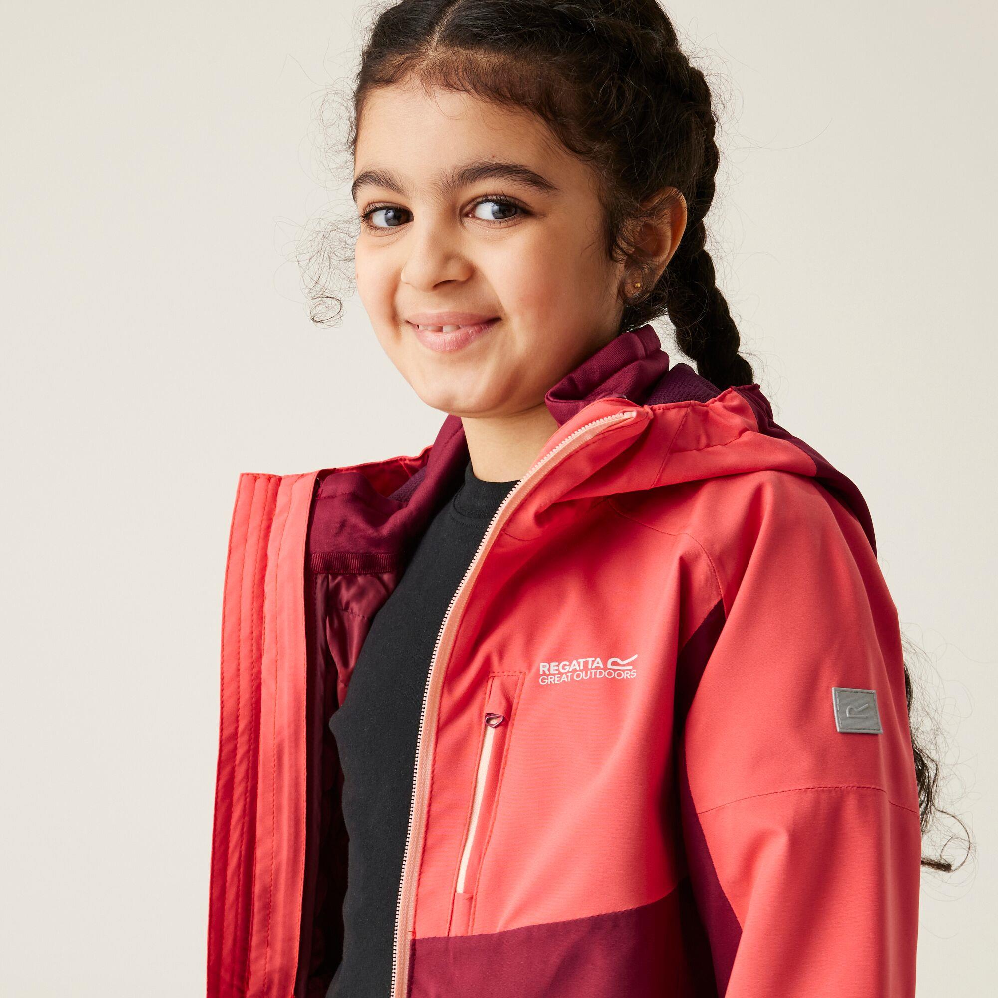 Regatta Girls Trekktain 3-in-1 Waterproof Jacket - Picture 31 of 33