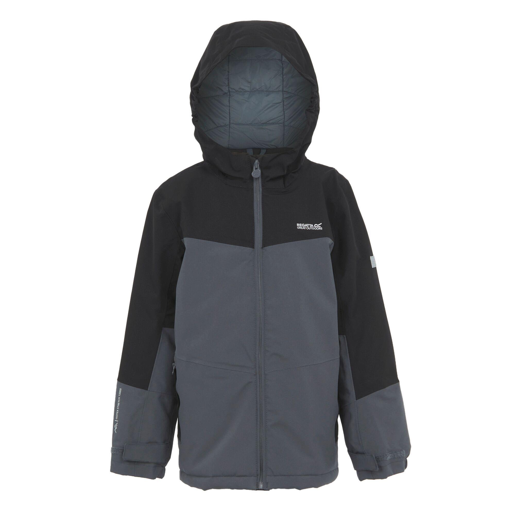 Regatta Kids Highton Padded V Waterproof Insulated Jacket - Picture 40 of 41