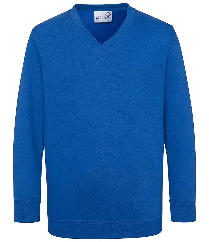 Sudadera AWDis Academy Childs cuello en V - Imagen 11 de 11