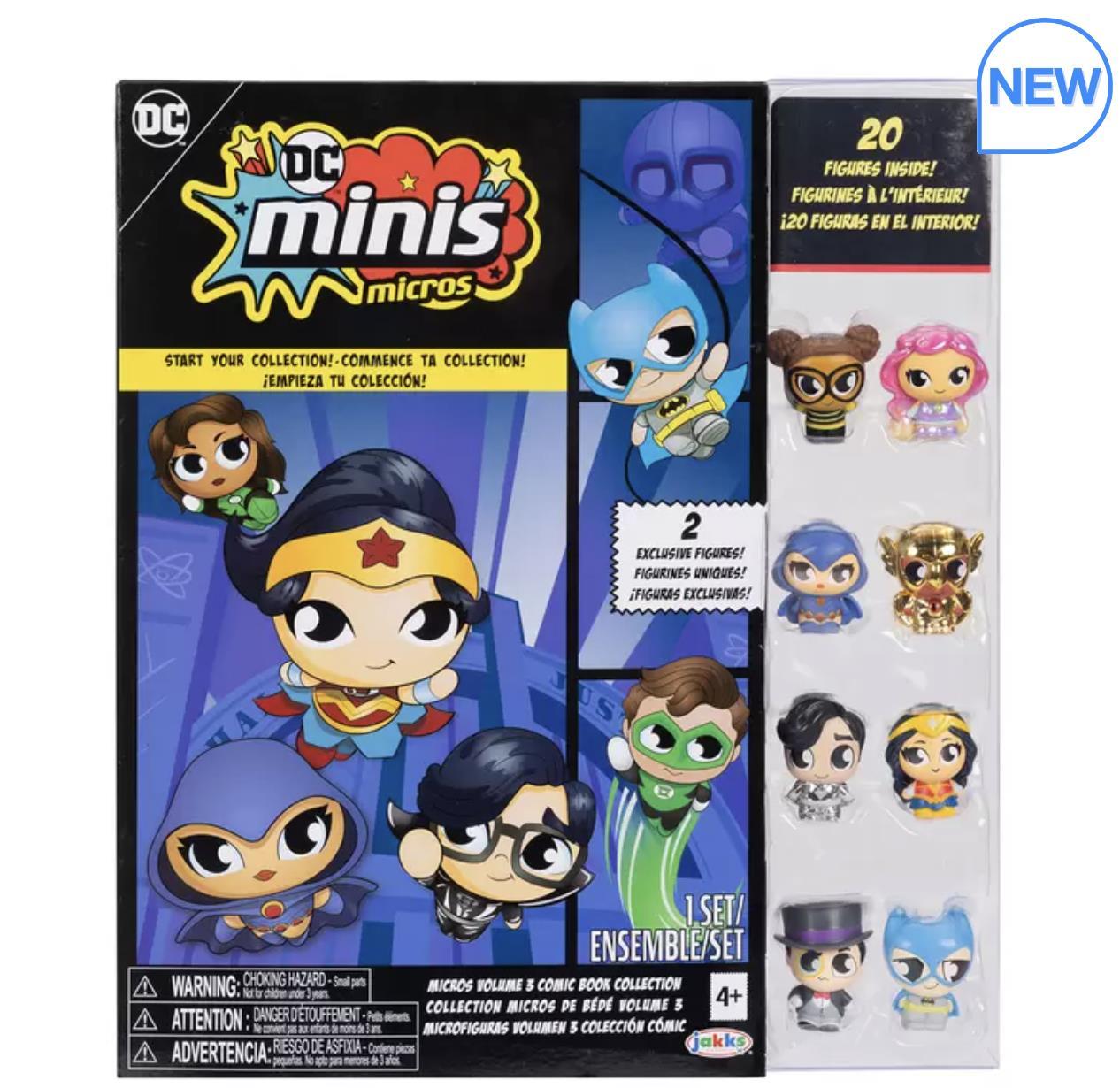 DC Minis Micros Comic Book Collection 20 Pack Mini Figures Exclusive Collectable - Picture 3 of 10