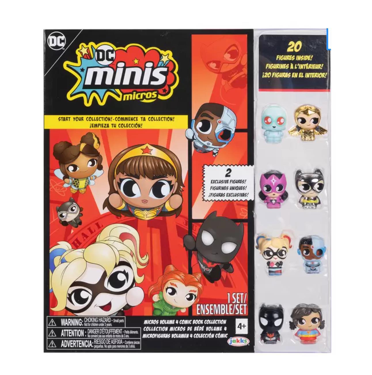 DC Minis Micros Comic Book Collection 20 Pack Mini Figures Exclusive Collectable - Picture 7 of 10