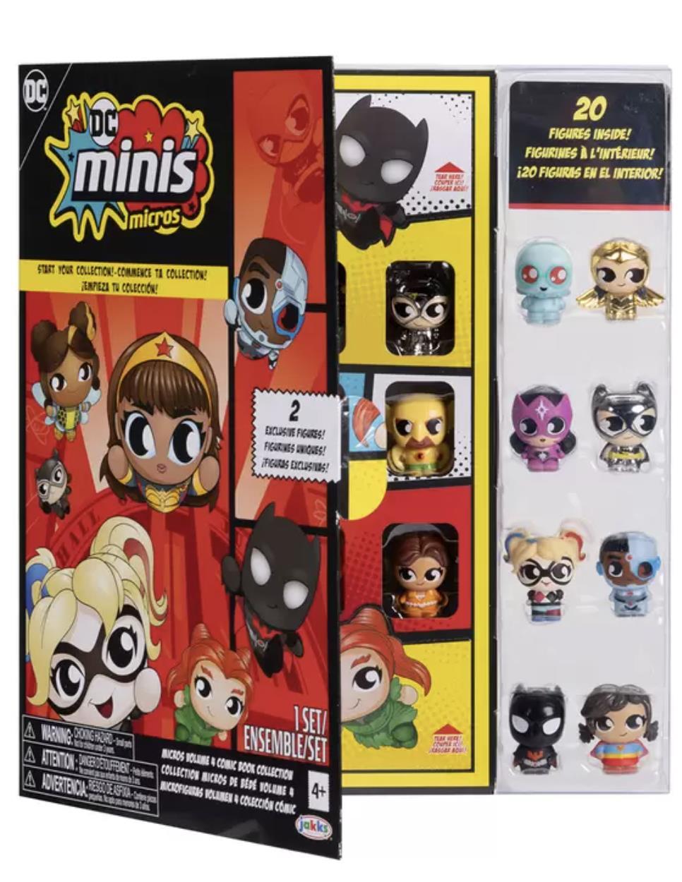 DC Minis Micros Comic Book Collection 20 Pack Mini Figures Exclusive Collectable - Picture 10 of 10