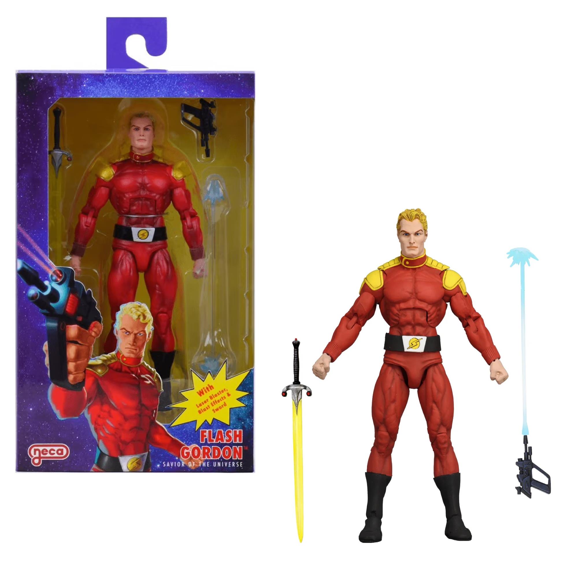 Flash Gordon The Original Superheroes Defenders of the Earth NECA Blue S1 - Picture 5 of 20