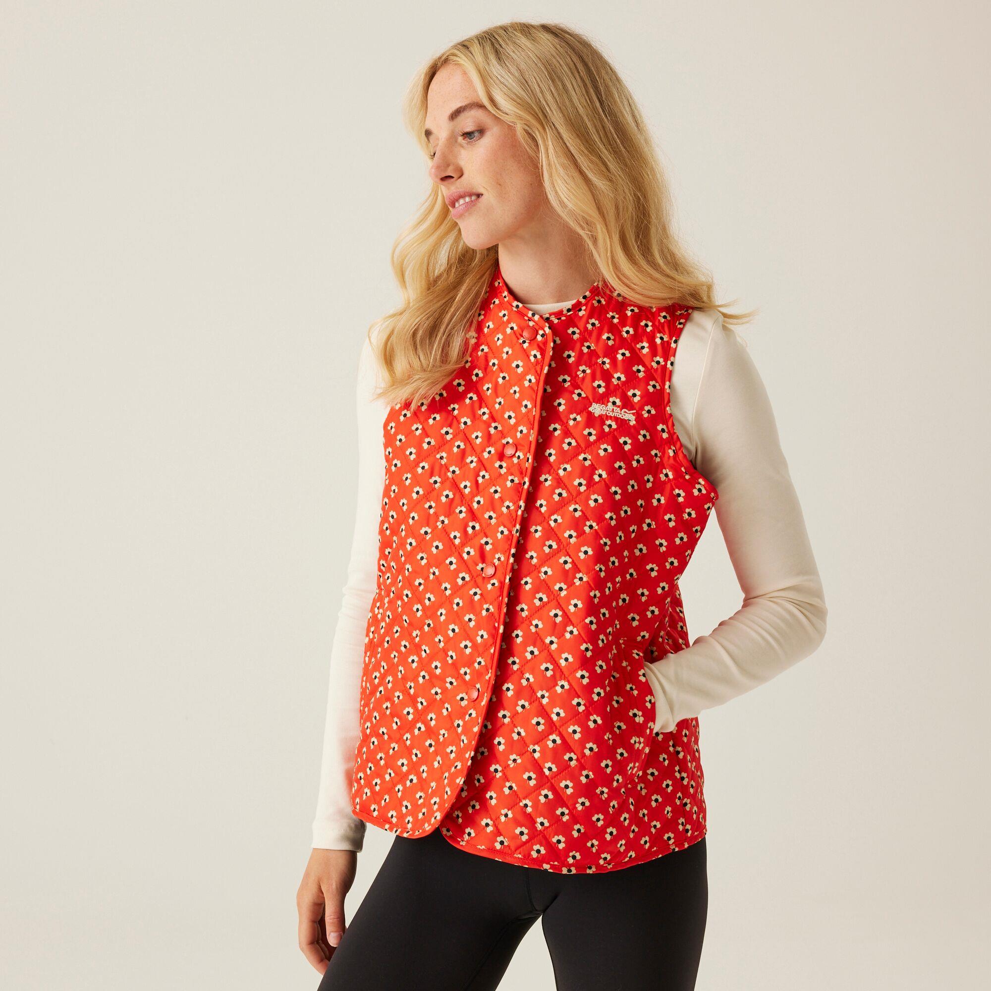 Regatta Orla Kiely Womens Bodywarmer Lightly Quilted Gilet with Pockets - Picture 8 of 21