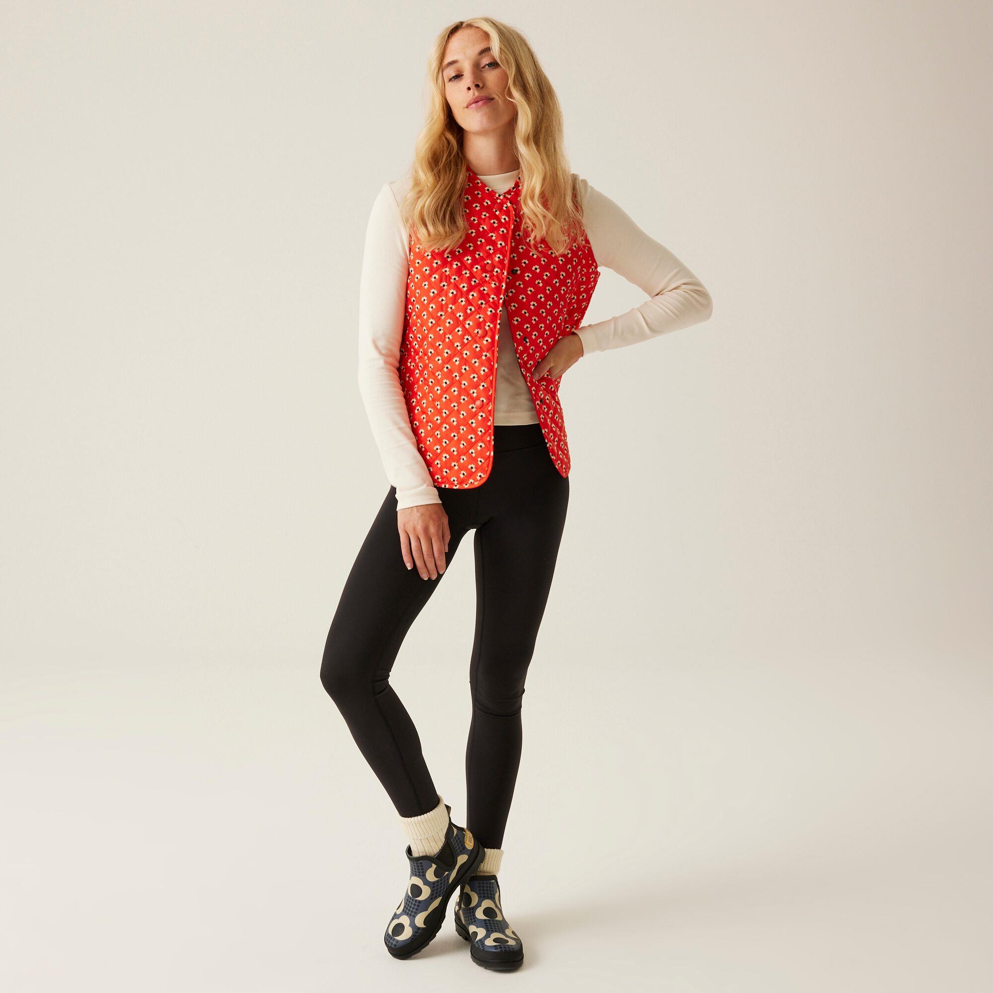 Regatta Orla Kiely Womens Bodywarmer Lightly Quilted Gilet with Pockets - Picture 10 of 21