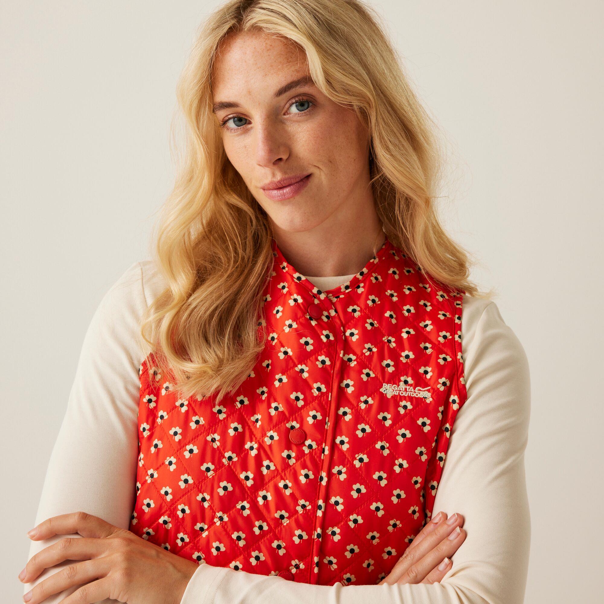 Regatta Orla Kiely Womens Bodywarmer Lightly Quilted Gilet with Pockets - Picture 11 of 21