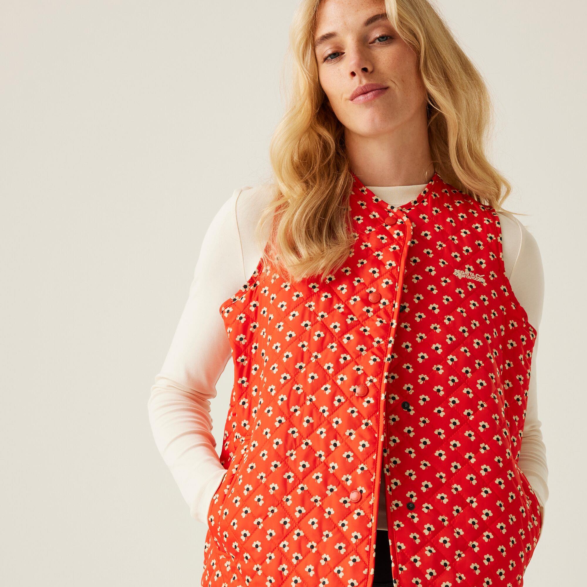 Regatta Orla Kiely Womens Bodywarmer Lightly Quilted Gilet with Pockets - Picture 12 of 21