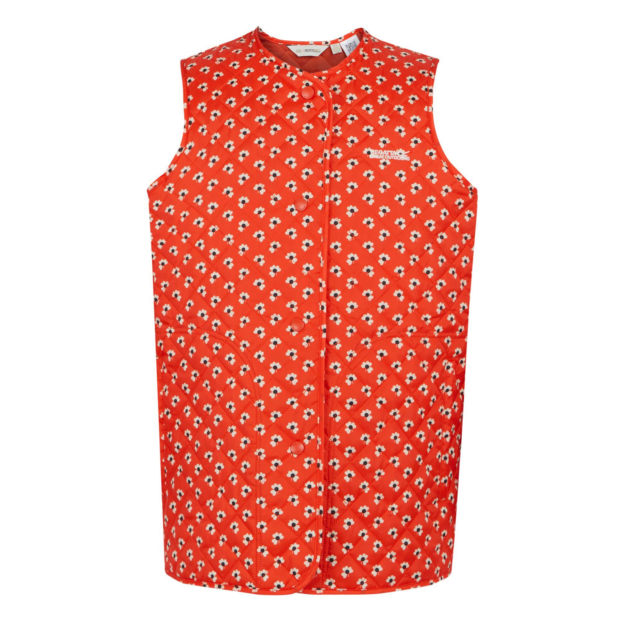 Regatta Orla Kiely Womens Bodywarmer Lightly Quilted Gilet with Pockets - Picture 13 of 21