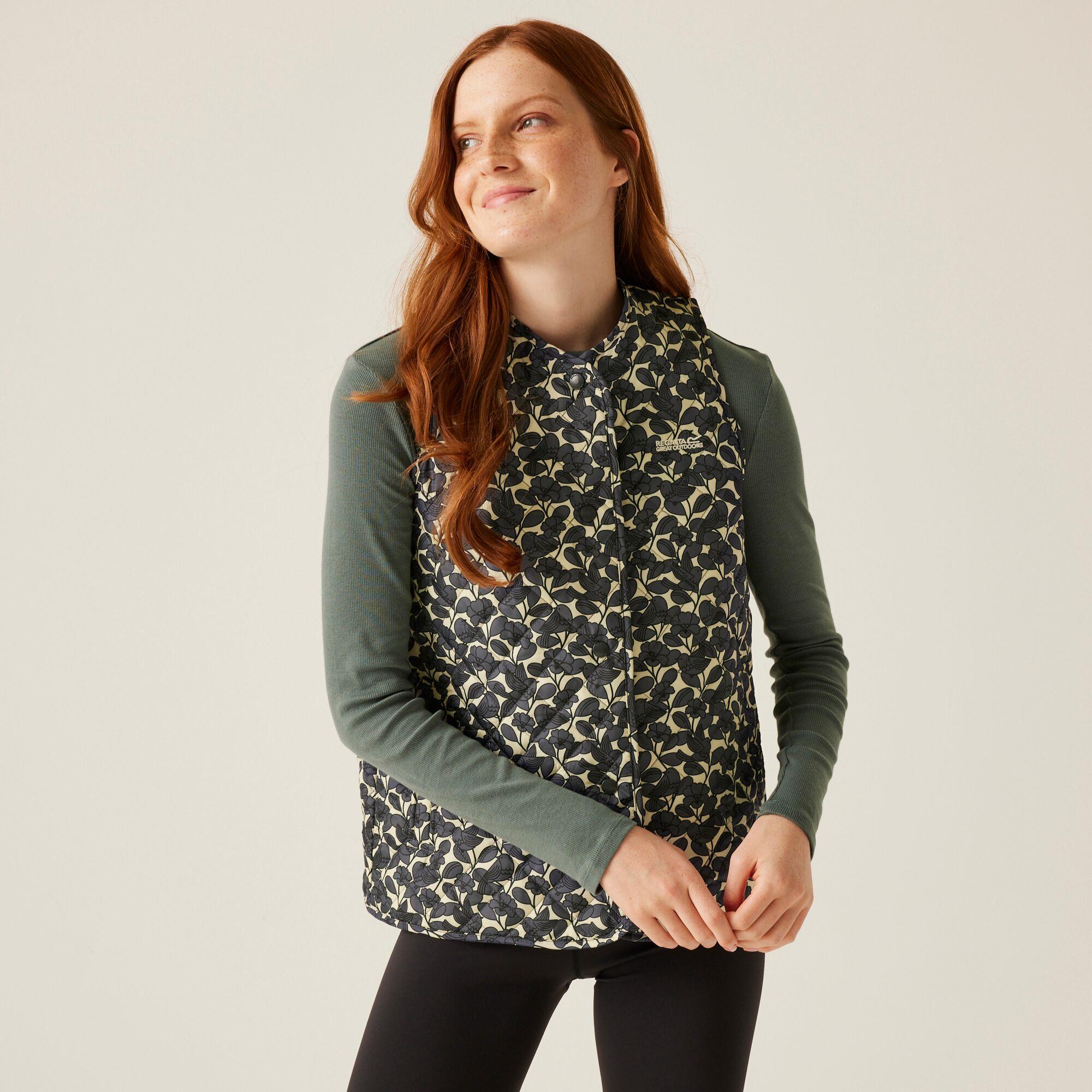 Regatta Orla Kiely Womens Bodywarmer Lightly Quilted Gilet with Pockets - Picture 15 of 21