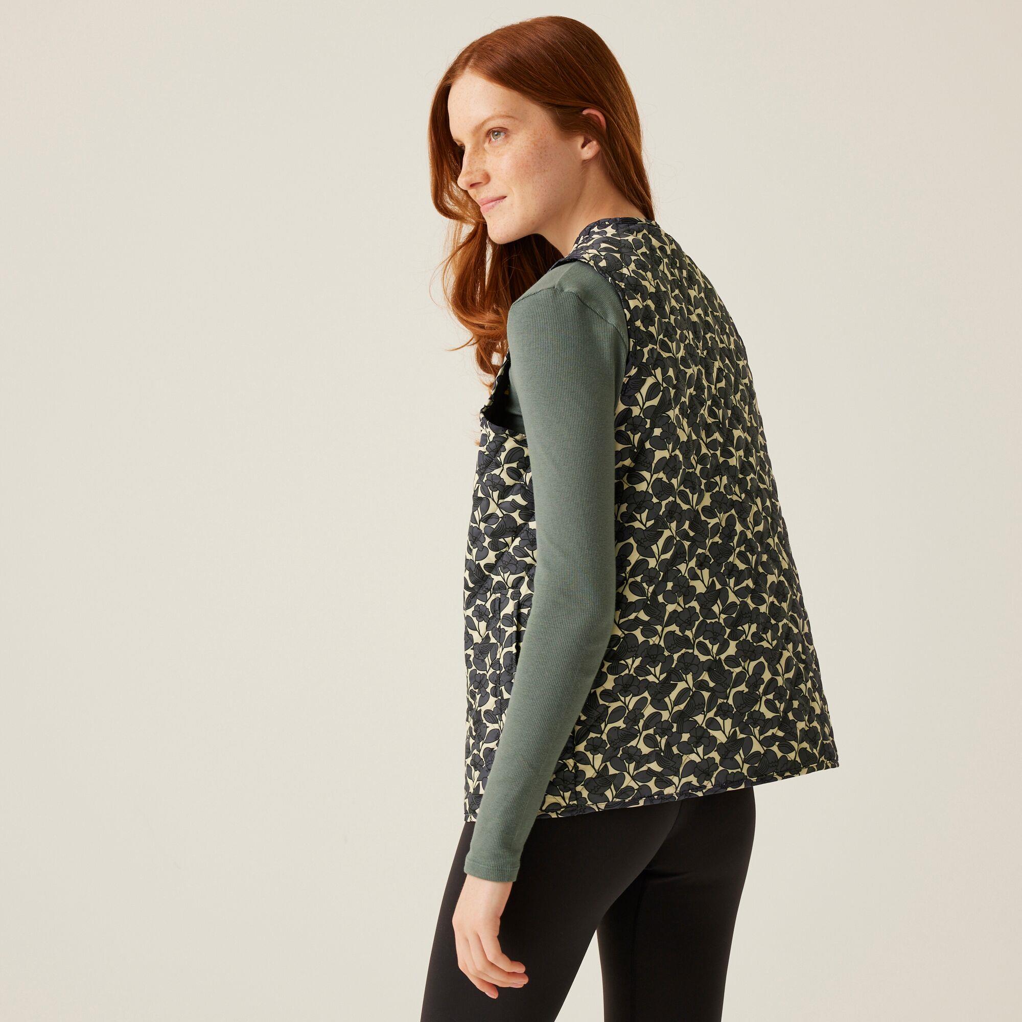 Regatta Orla Kiely Womens Bodywarmer Lightly Quilted Gilet with Pockets - Picture 16 of 21