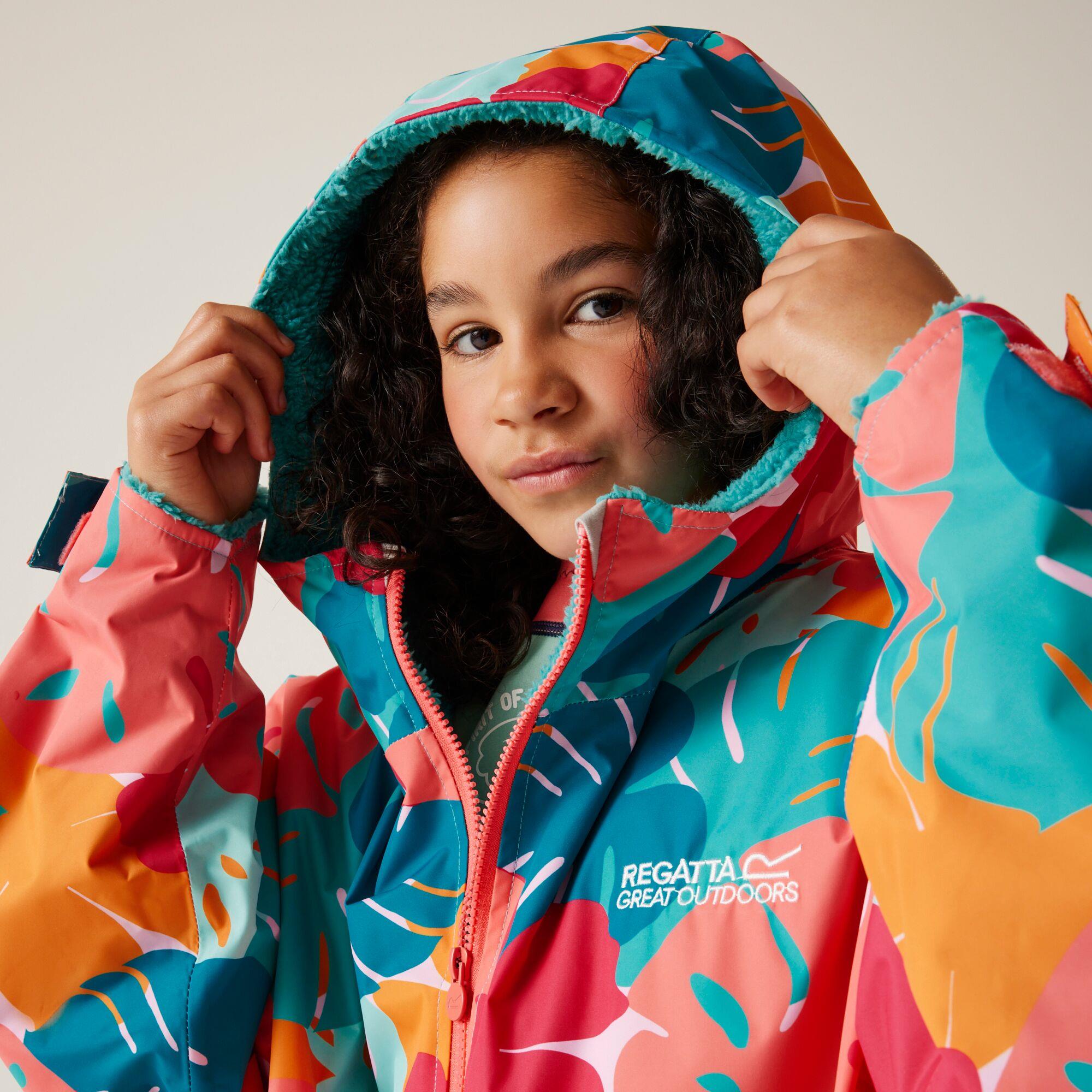 Regatta Kids Waterproof Fleece Lined Oversized Changing Robe - Picture 48 of 59