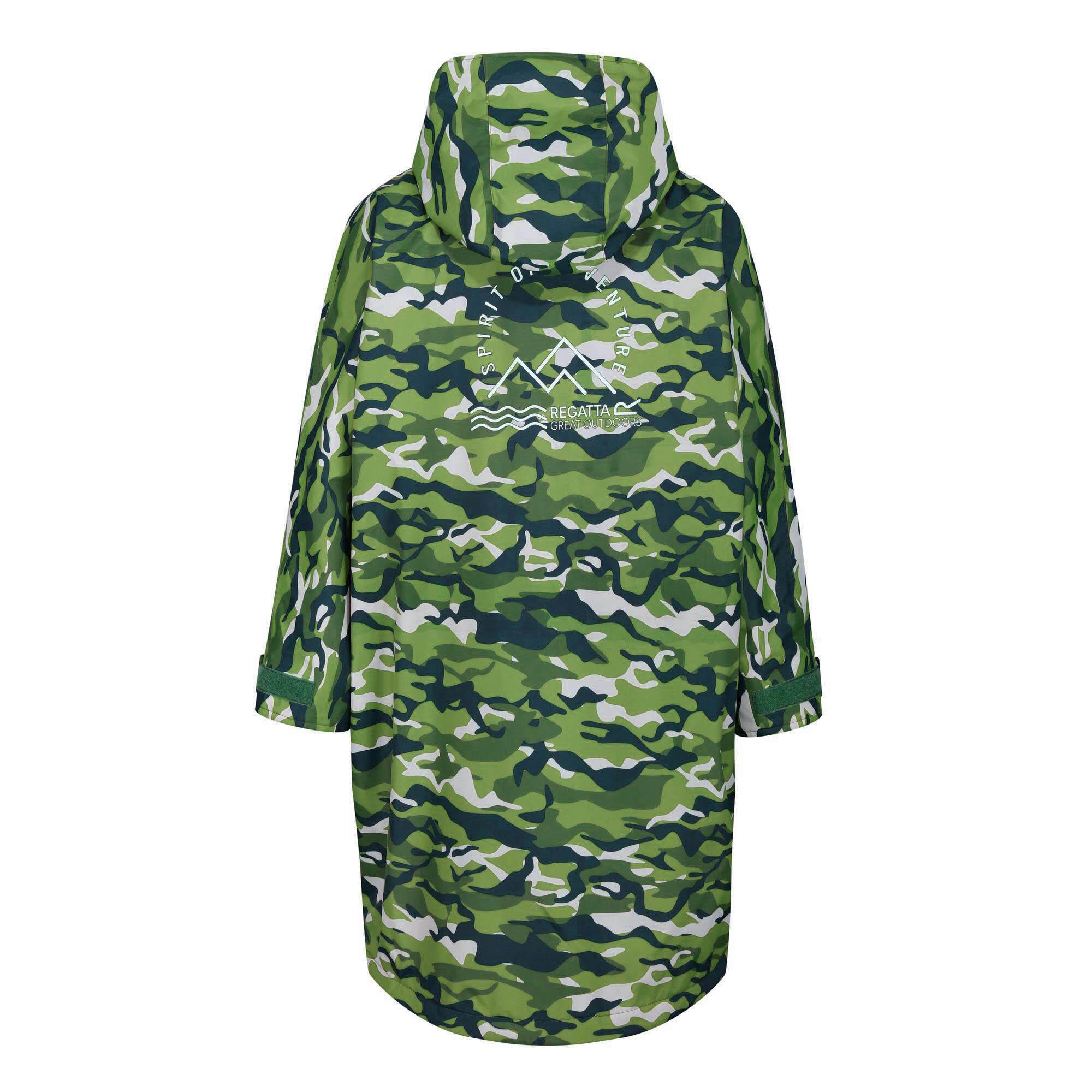 Regatta Kids Waterproof Fleece Lined Oversized Changing Robe - Picture 8 of 59