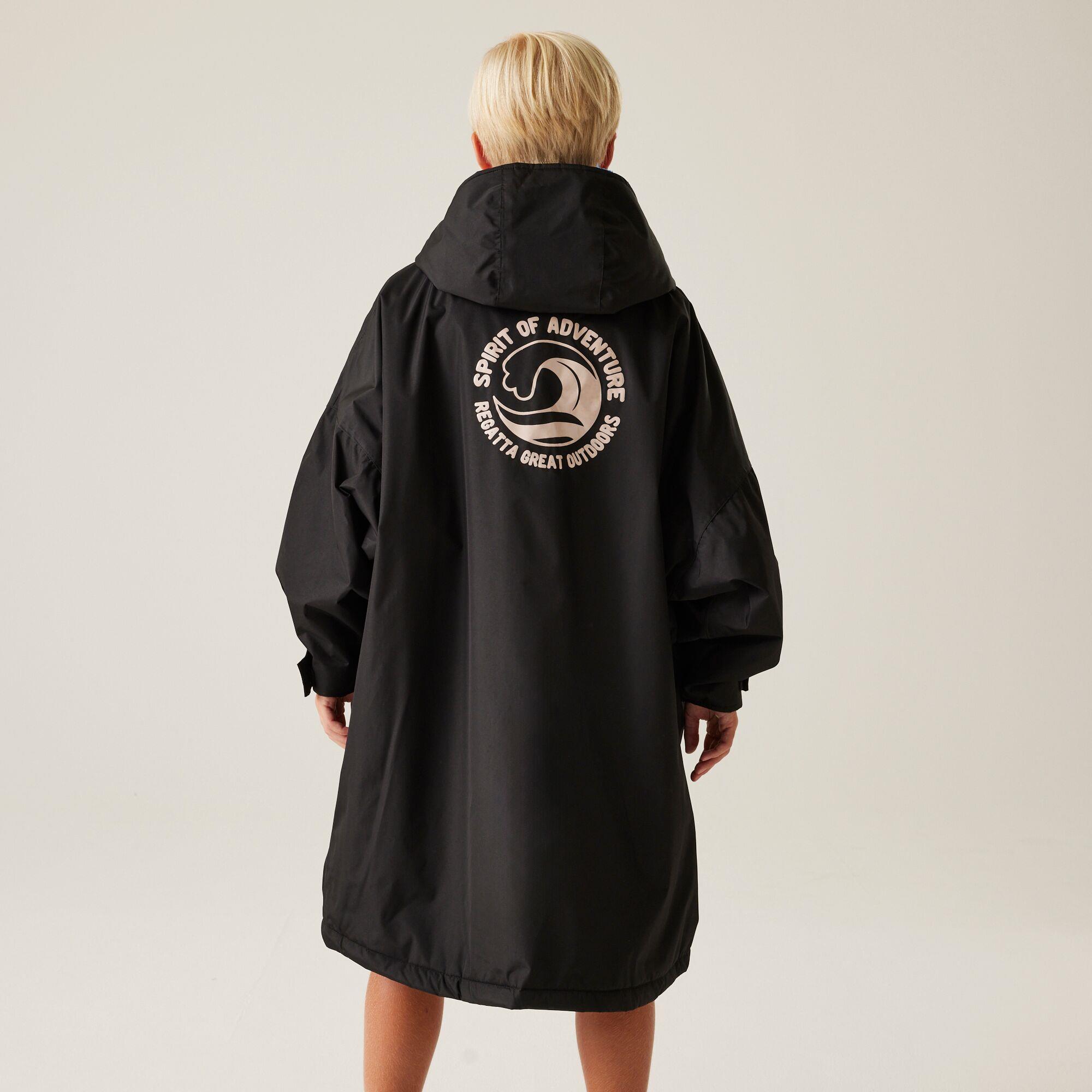 Regatta Kids Waterproof Fleece Lined Oversized Changing Robe - Picture 10 of 59