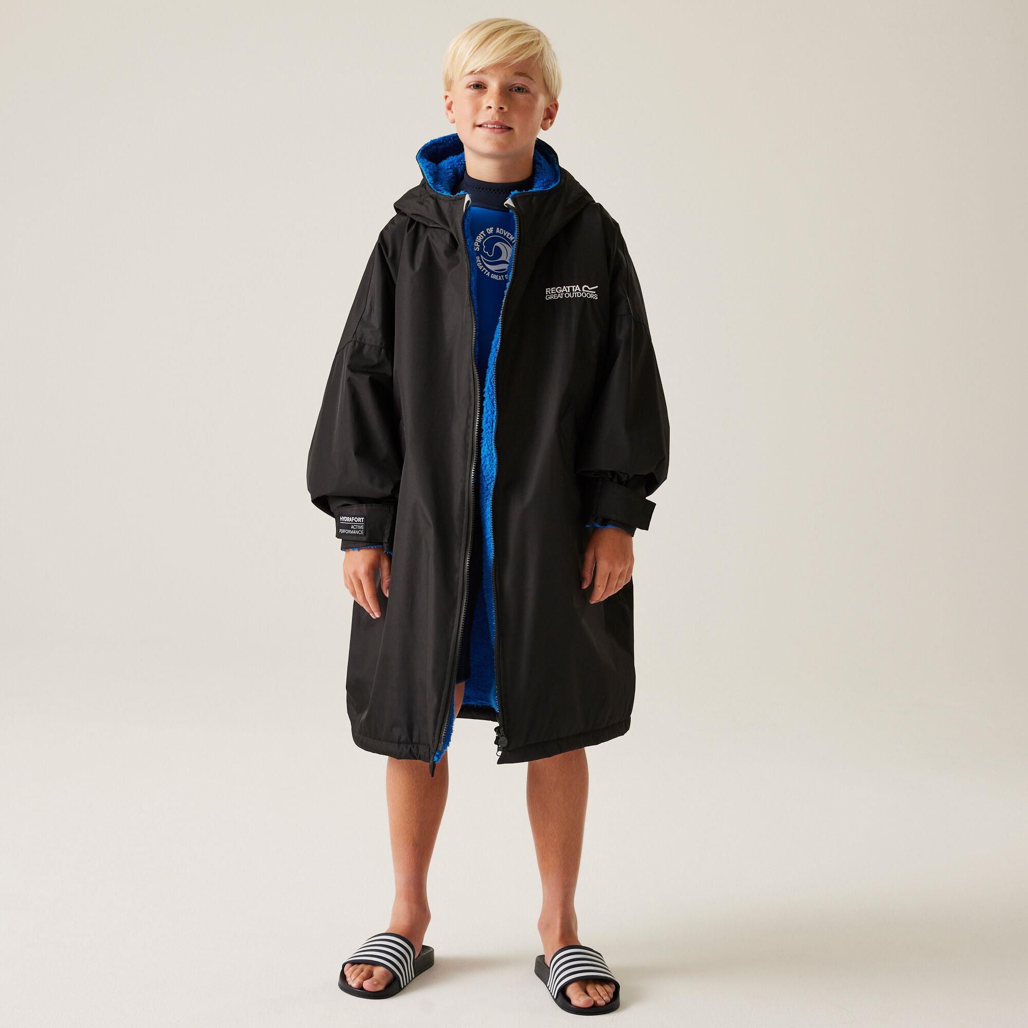 Regatta Kids Waterproof Fleece Lined Oversized Changing Robe - Picture 11 of 59