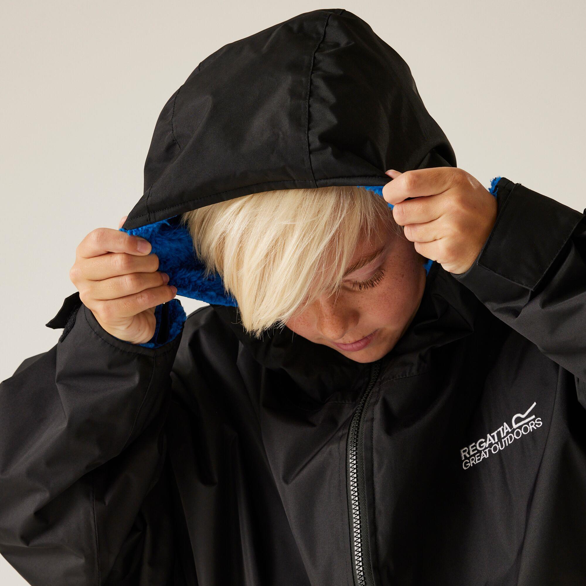 Regatta Kids Waterproof Fleece Lined Oversized Changing Robe - Picture 12 of 59