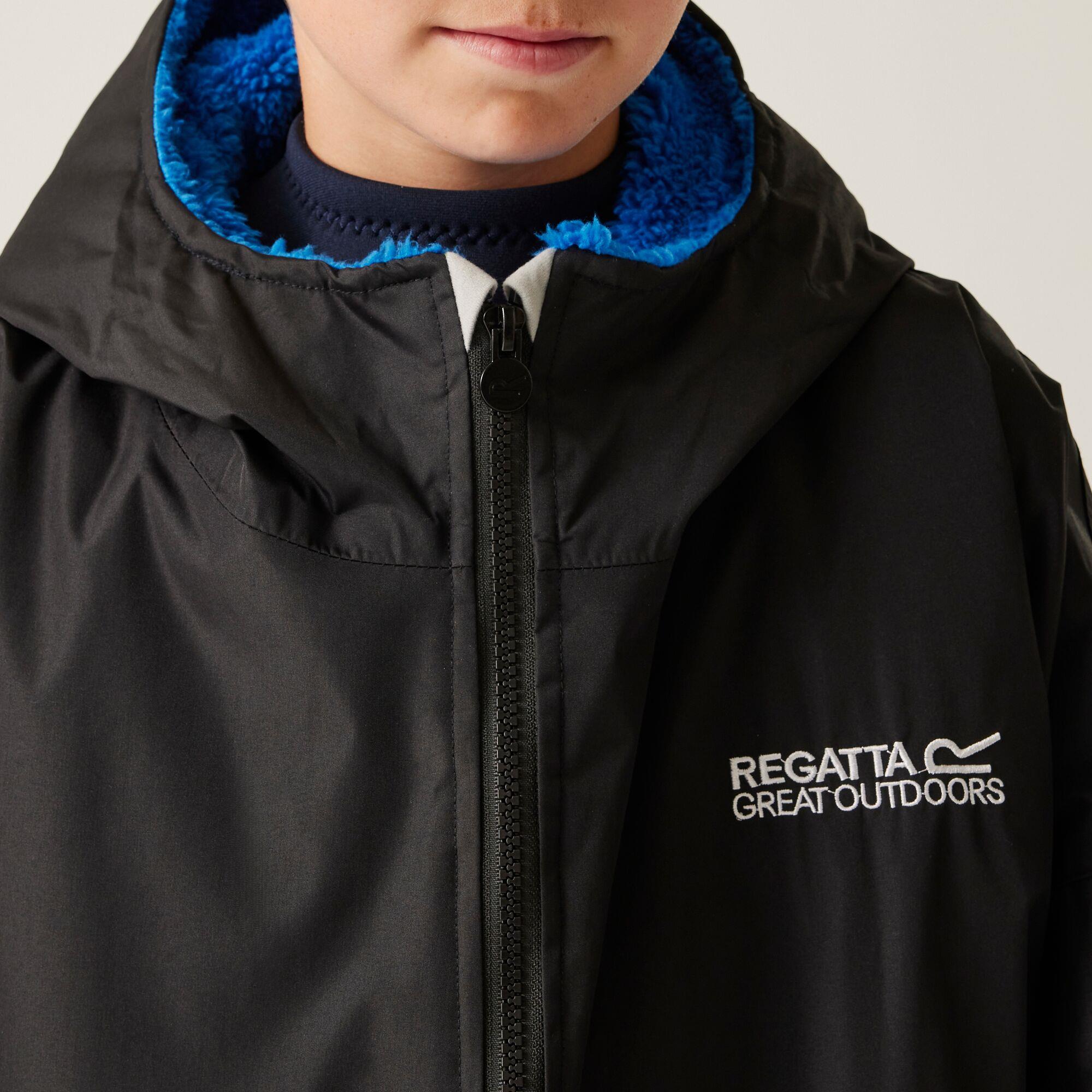 Regatta Kids Waterproof Fleece Lined Oversized Changing Robe - Picture 13 of 59