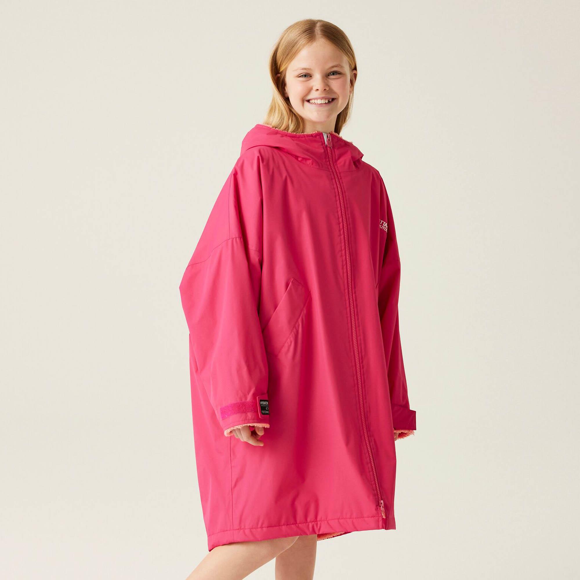 Regatta Kids Waterproof Fleece Lined Oversized Changing Robe - Picture 26 of 59