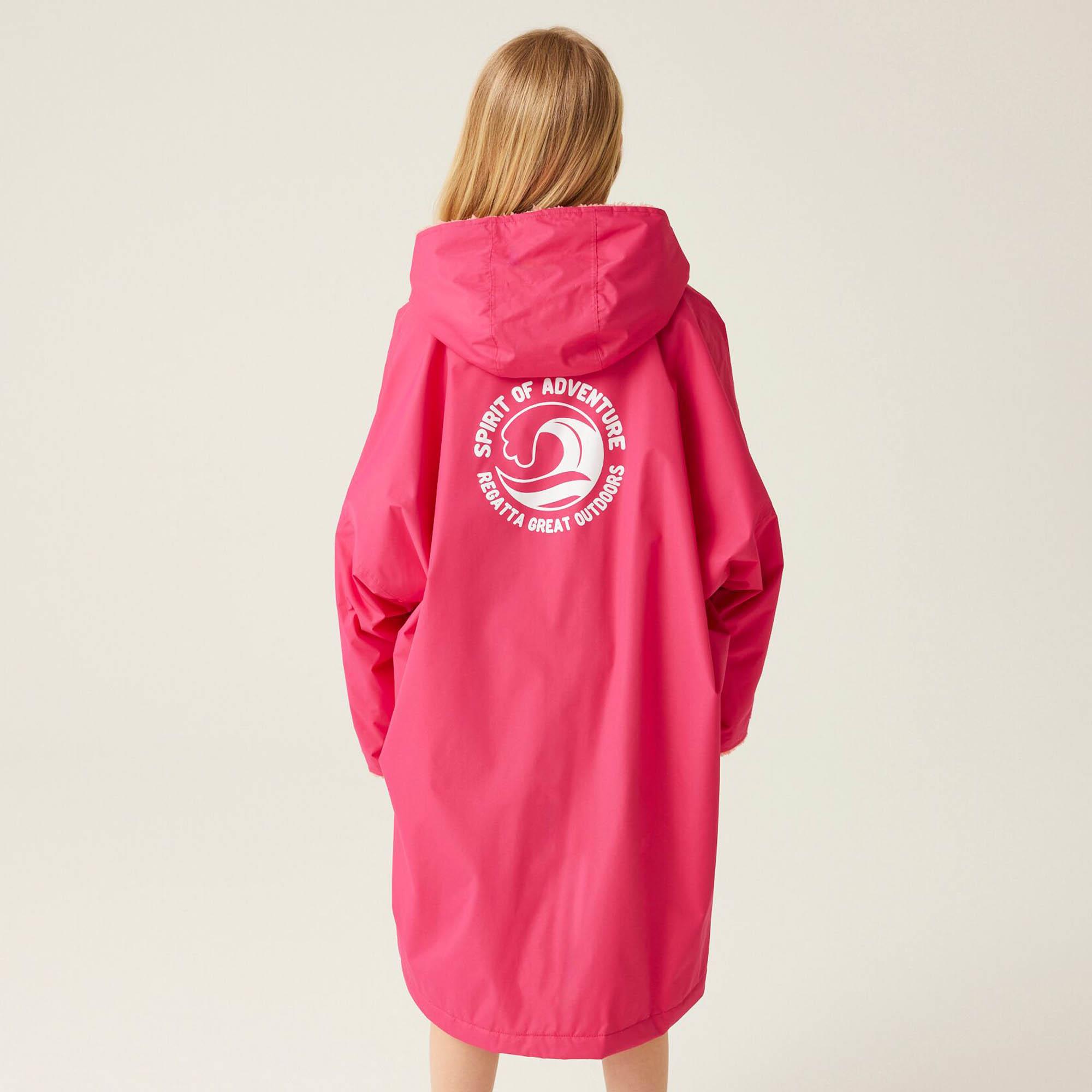 Regatta Kids Waterproof Fleece Lined Oversized Changing Robe - Picture 27 of 59
