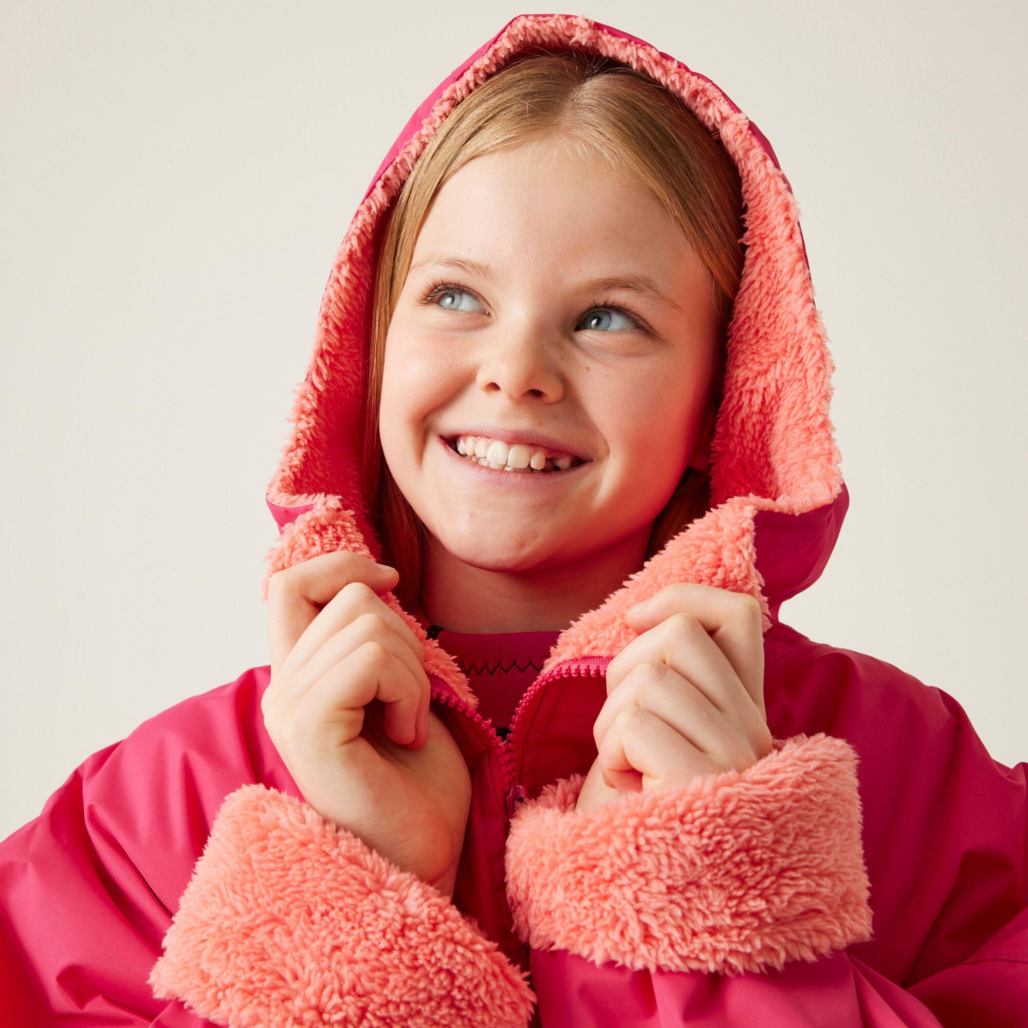Regatta Kids Waterproof Fleece Lined Oversized Changing Robe - Picture 30 of 59