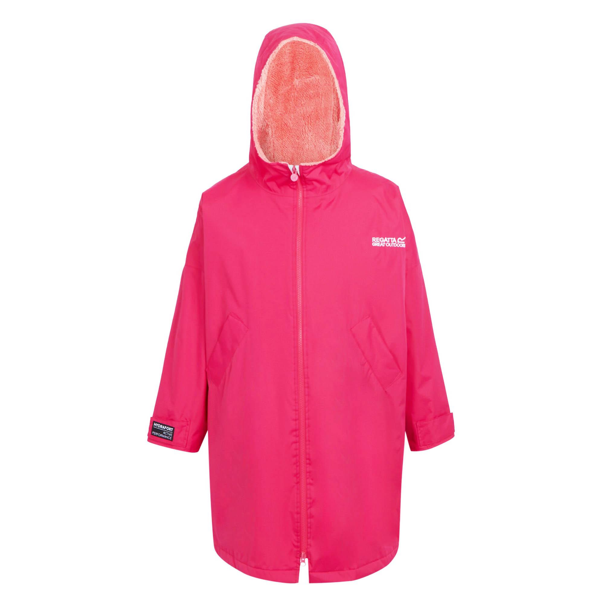 Regatta Kids Waterproof Fleece Lined Oversized Changing Robe - Picture 33 of 59