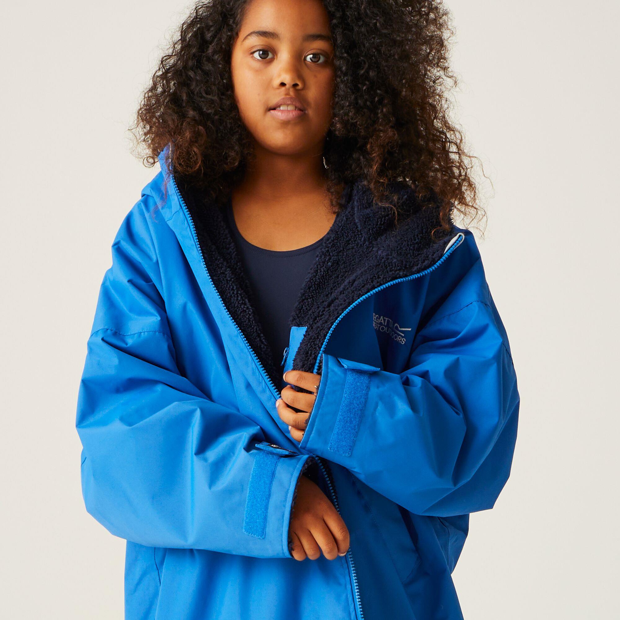 Regatta Kids Waterproof Fleece Lined Oversized Changing Robe - Picture 40 of 59