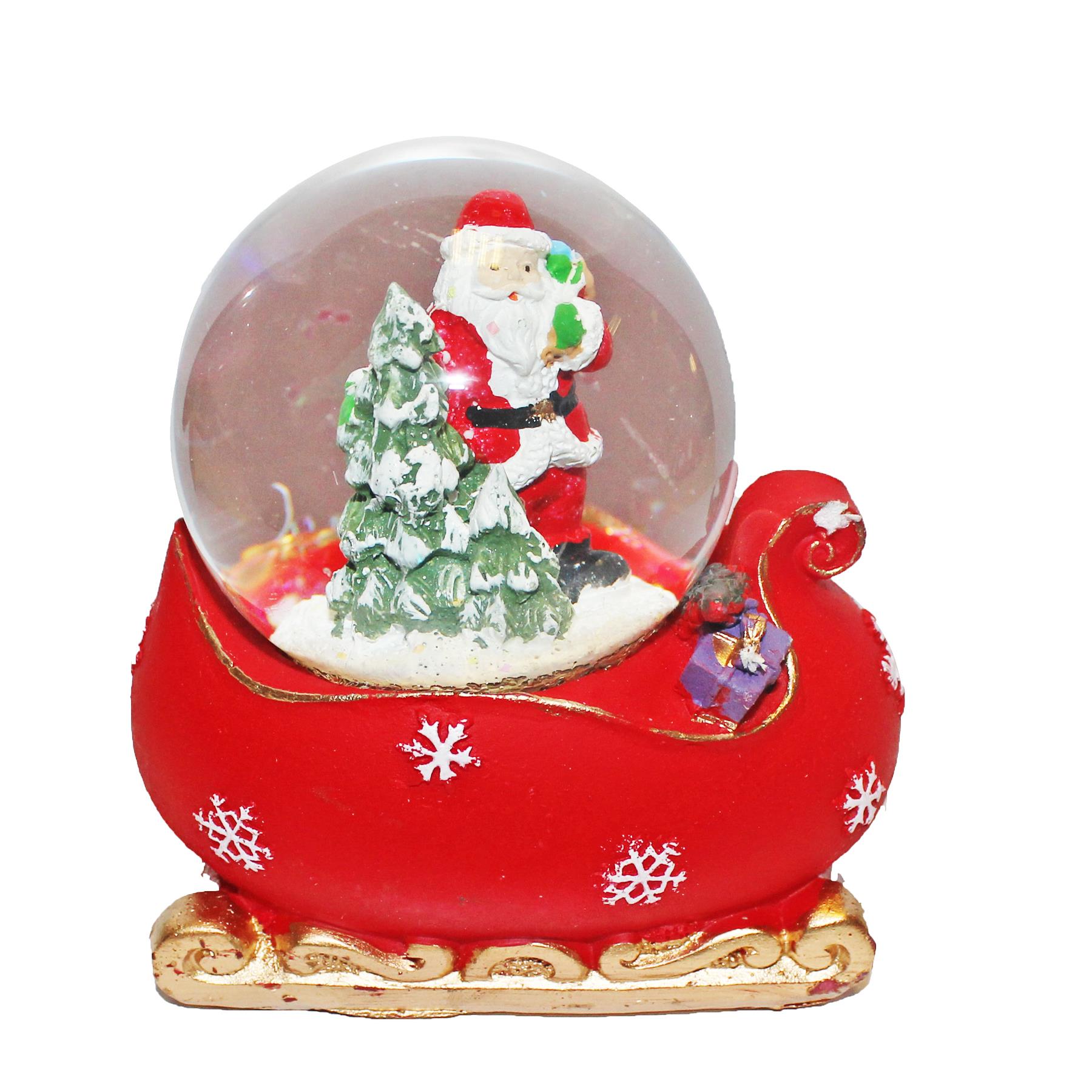 Bola De Nieve De Navidad Con Luz LED - Elige Diseño