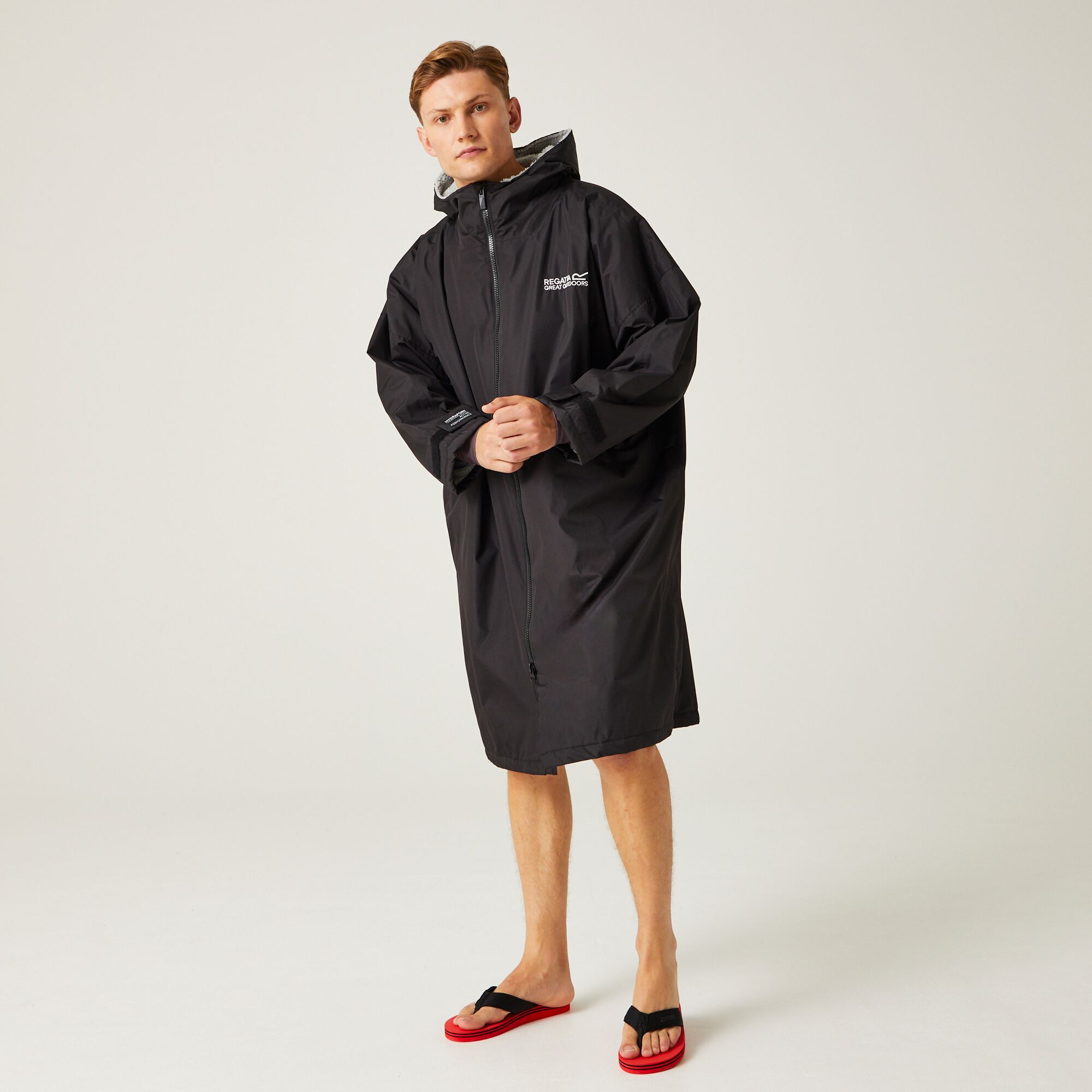 Regatta Adult Waterproof Fleece Lined Changing Robe Oversized - Picture 14 of 132