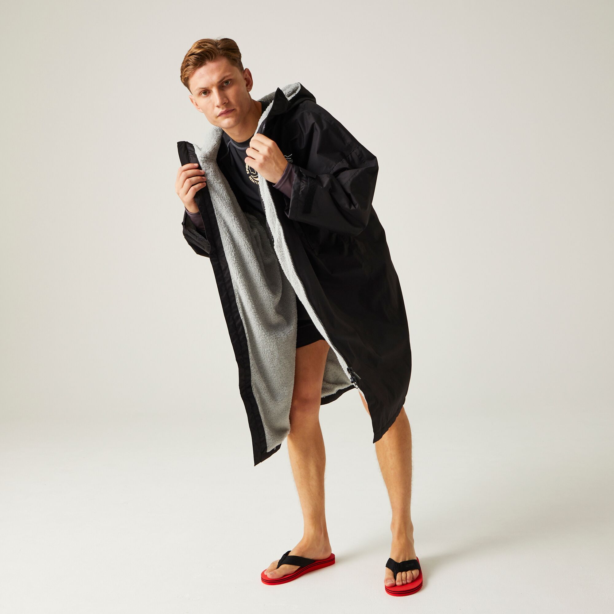 Regatta Adult Waterproof Fleece Lined Changing Robe Oversized - Picture 15 of 132