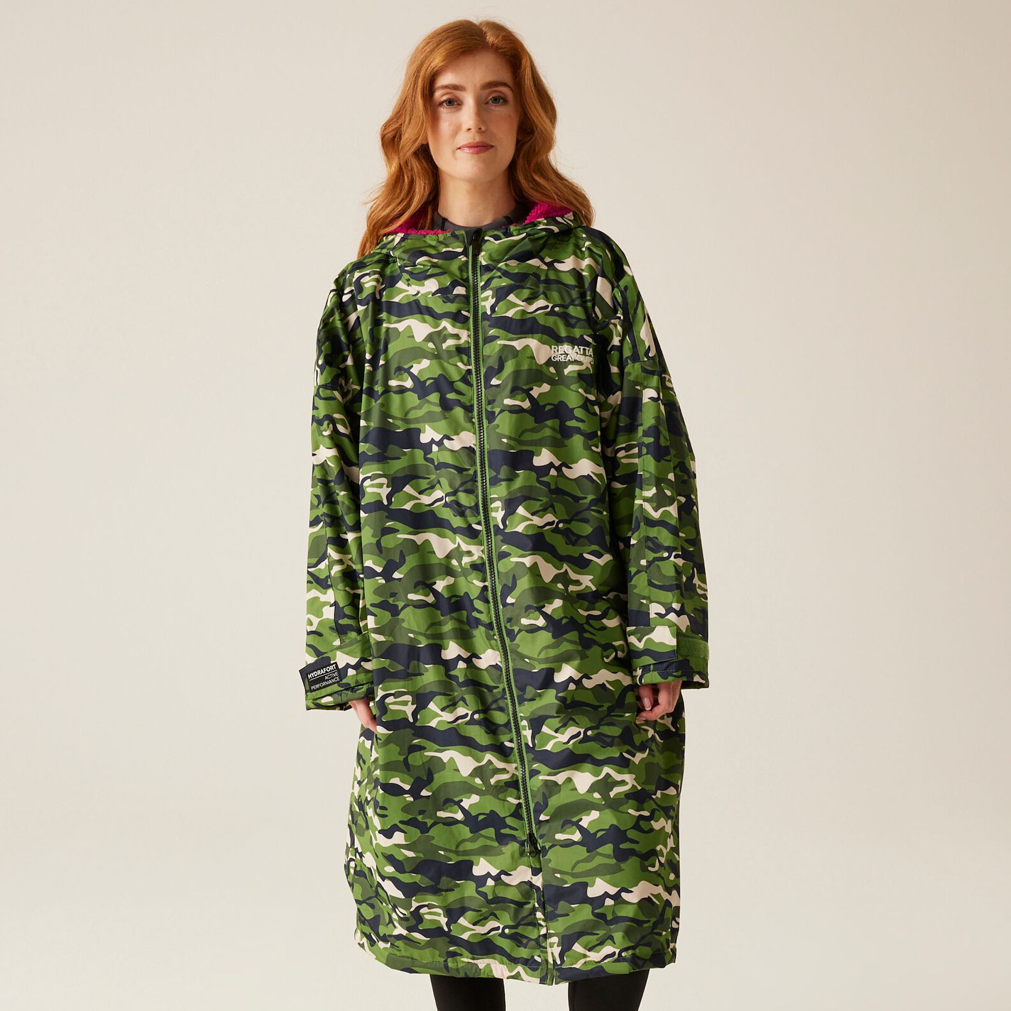 Regatta Adult Waterproof Fleece Lined Changing Robe Oversized