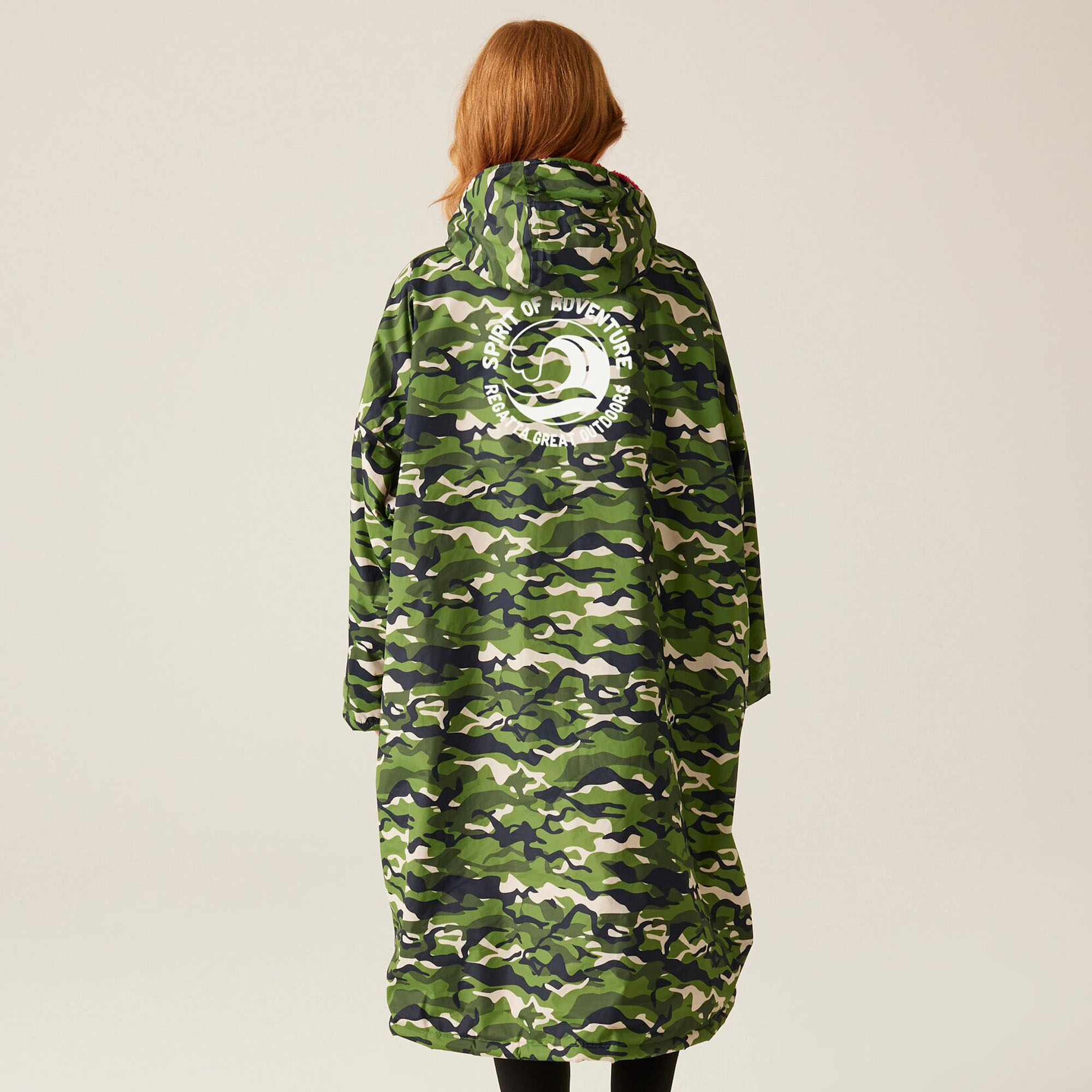 Regatta Adult Waterproof Fleece Lined Changing Robe Oversized - Picture 24 of 132