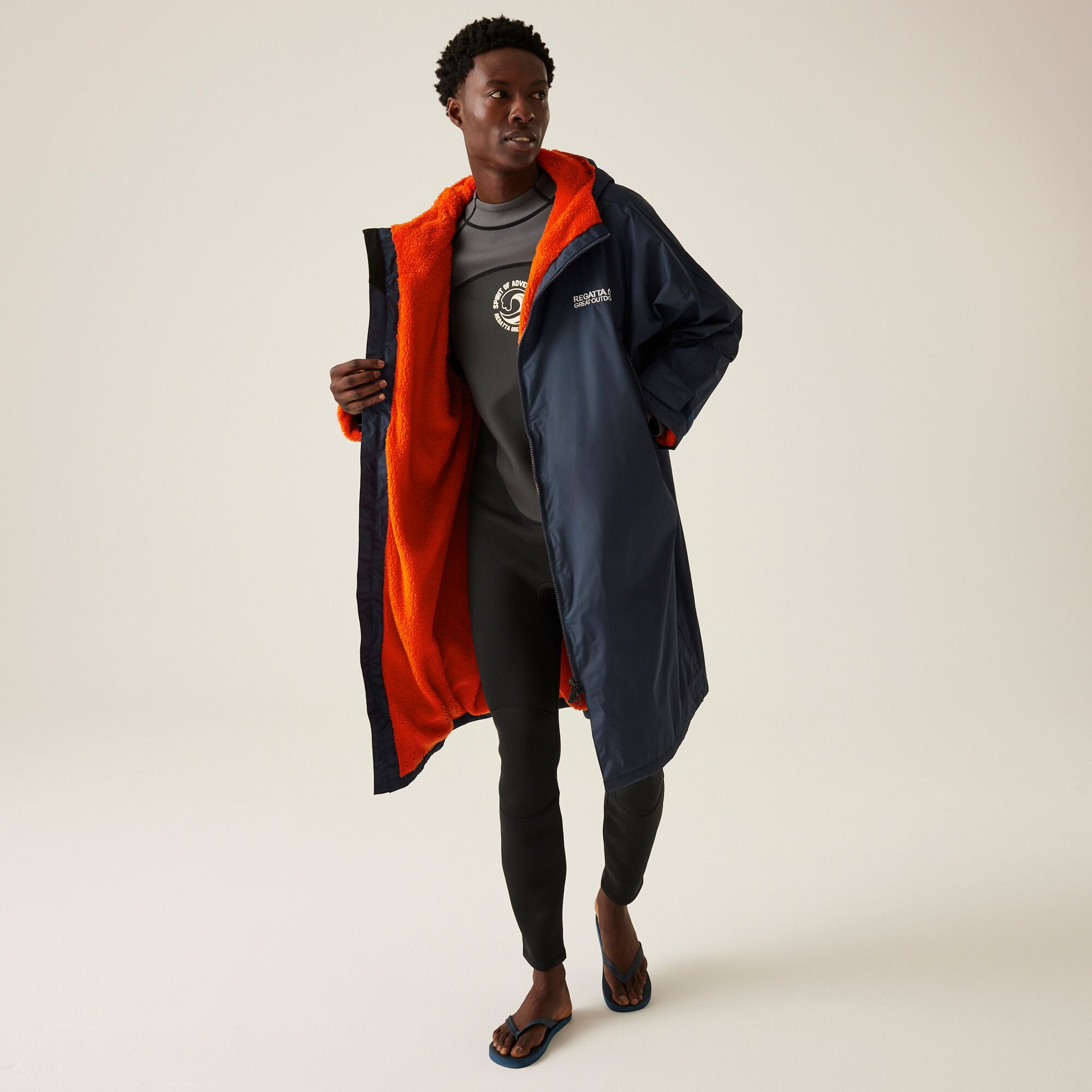 Regatta Adult Waterproof Fleece Lined Changing Robe Oversized - Picture 44 of 132