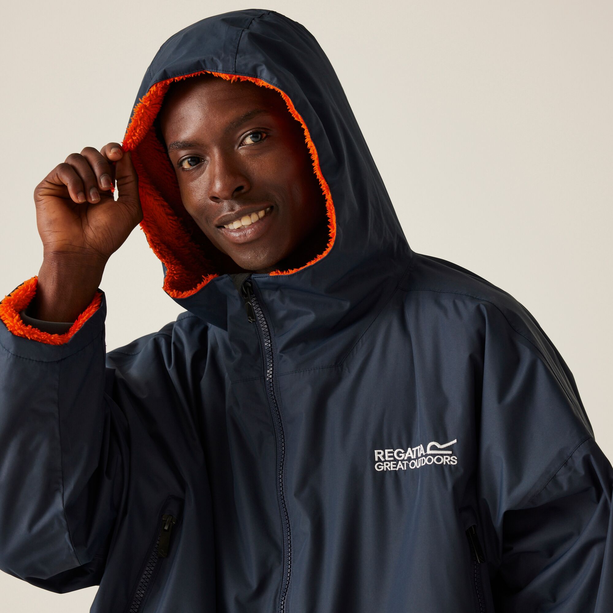 Regatta Adult Waterproof Fleece Lined Changing Robe Oversized - Picture 48 of 132
