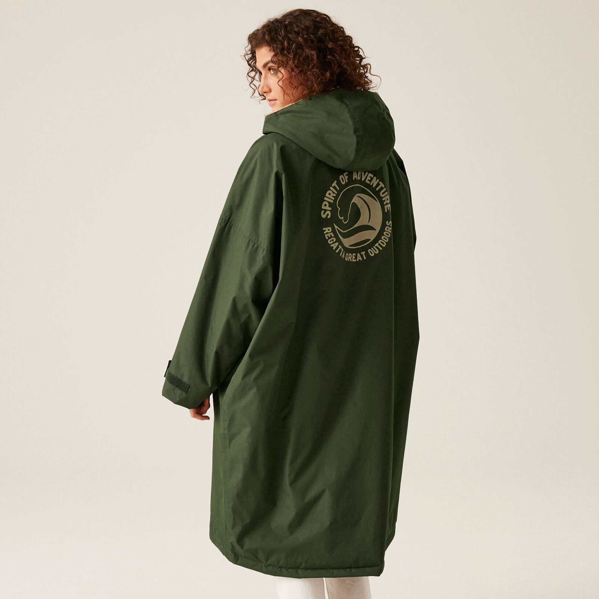 Regatta Adult Waterproof Fleece Lined Changing Robe Oversized - Picture 82 of 132