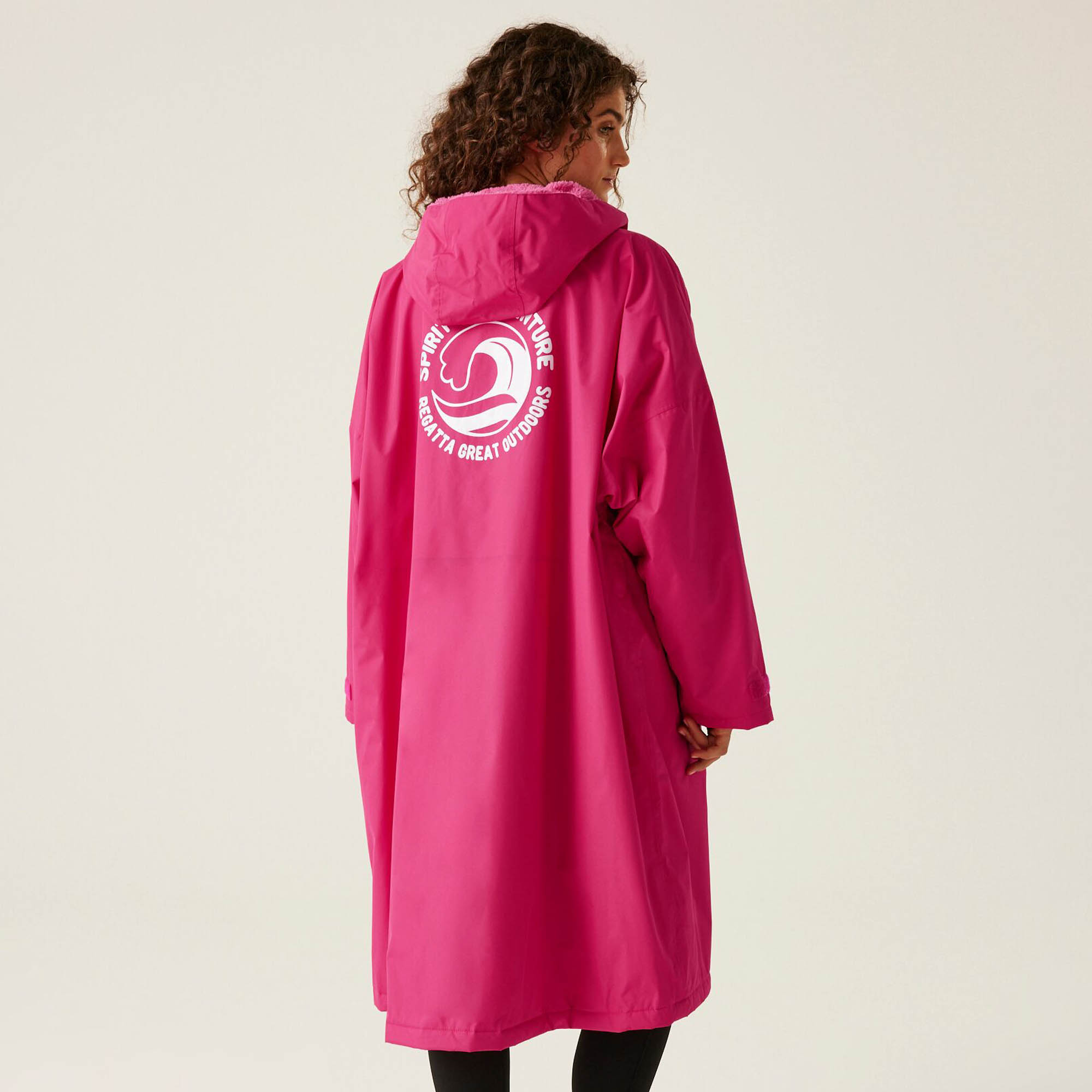 Regatta Adult Waterproof Fleece Lined Changing Robe Oversized - Picture 61 of 132