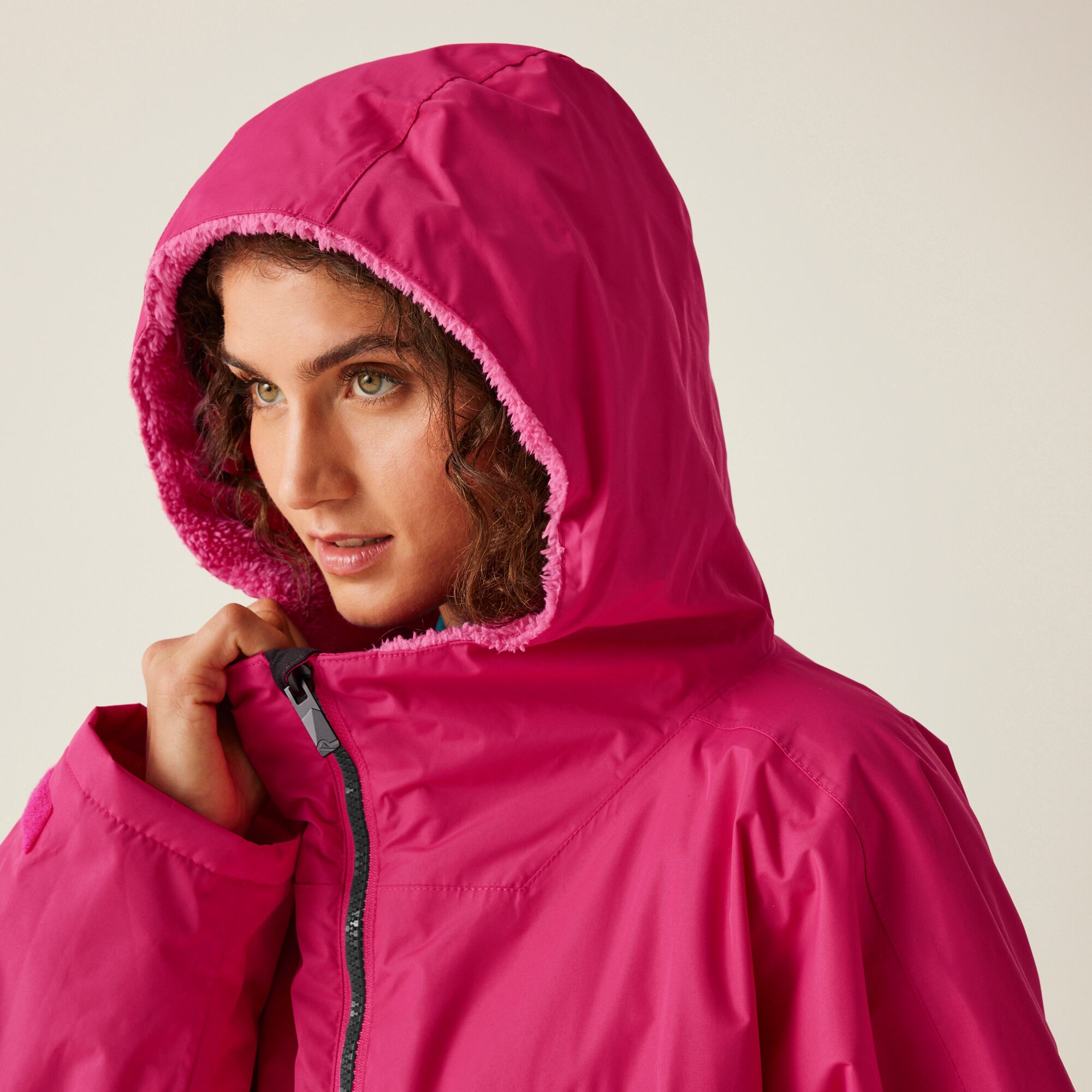 Regatta Adult Waterproof Fleece Lined Changing Robe Oversized - Picture 67 of 132