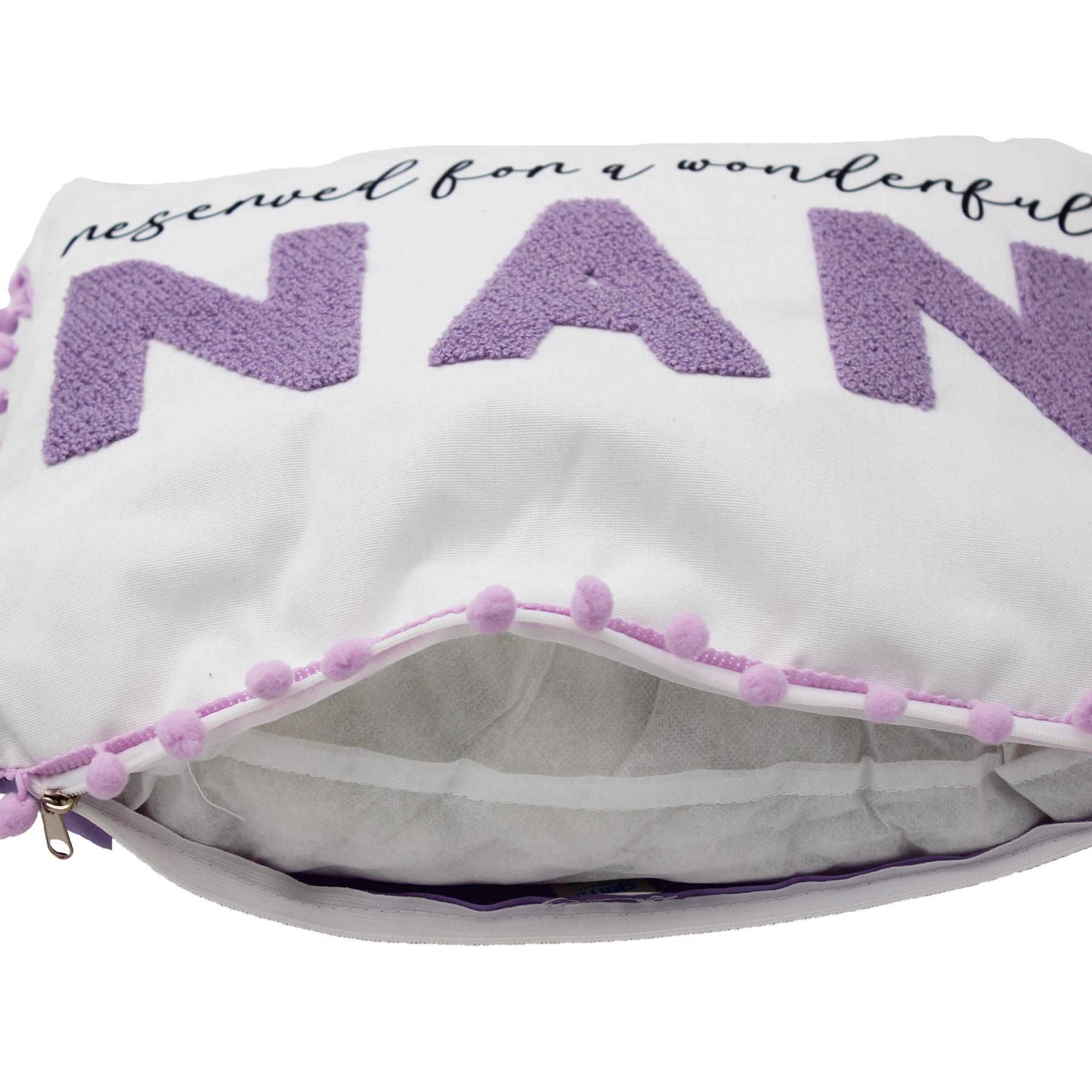 Cushion Reserved for Mum Nan 40cm x 30cm - Mother's Day Gift - Picture 7 of 7