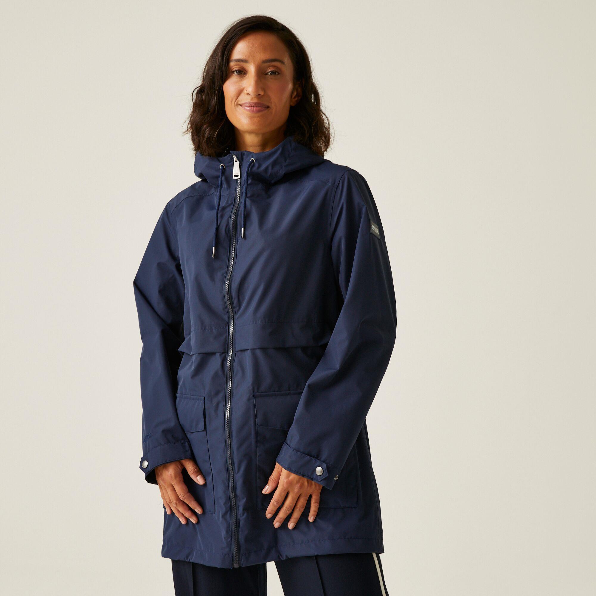 Regatta Womens Navaeh Jacket Waterproof Coat Lined Breathable Hooded