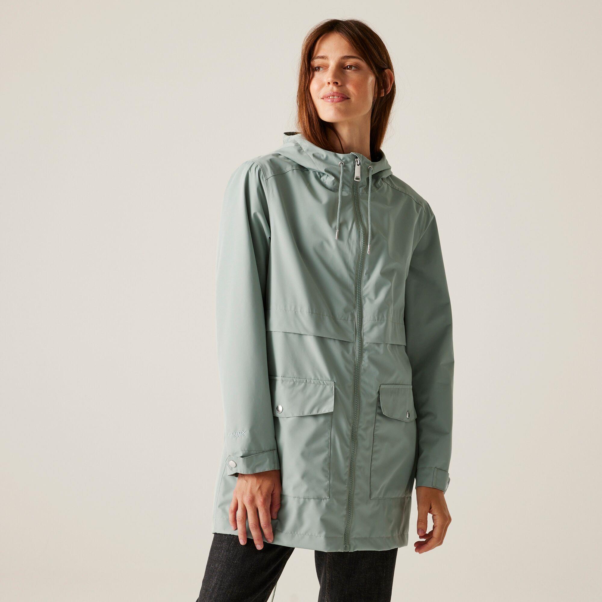 Regatta Womens Navaeh Jacket Waterproof Coat Lined Breathable Hooded