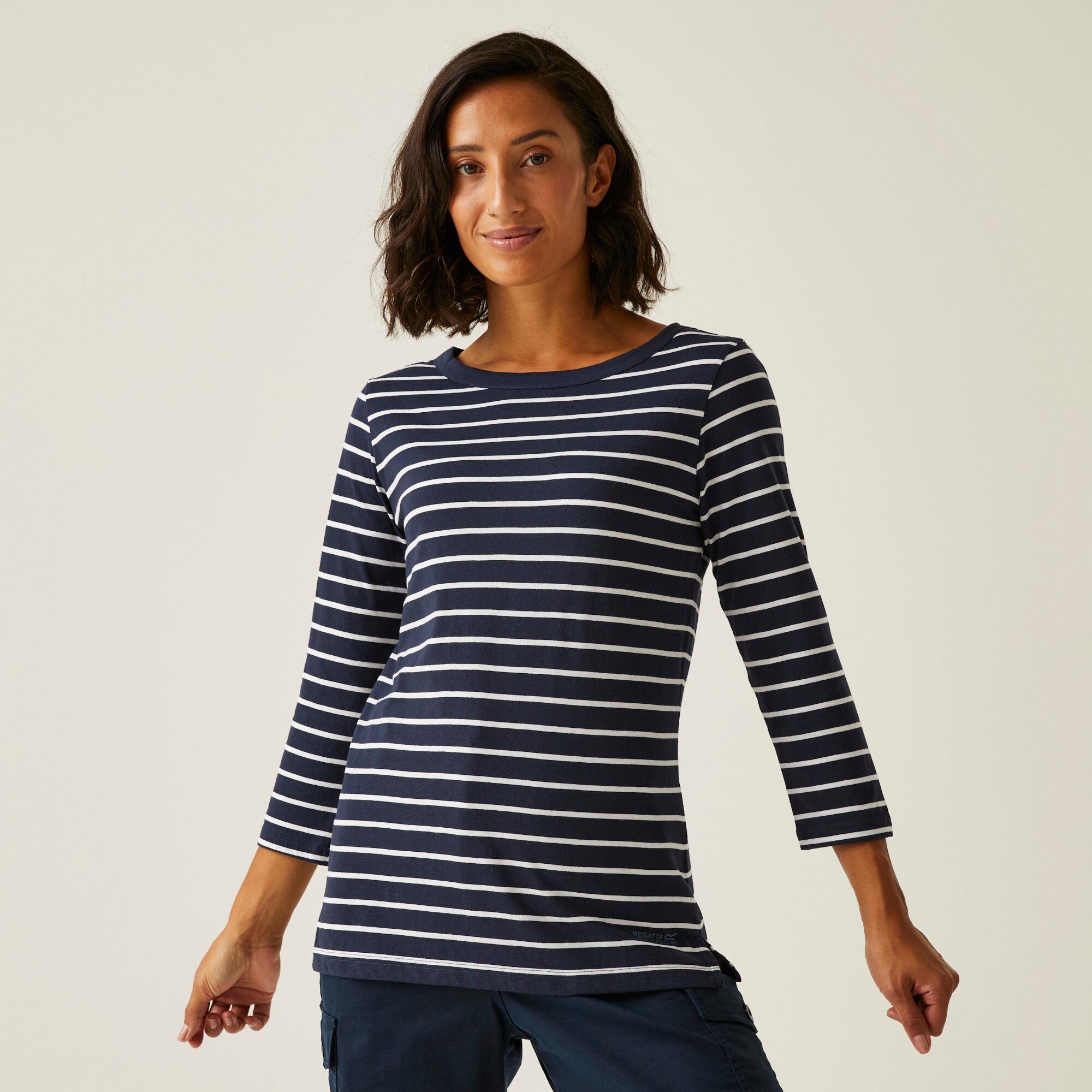 Regatta Women's White Long Sleeve T-Shirt Baylette Ii - Image 3