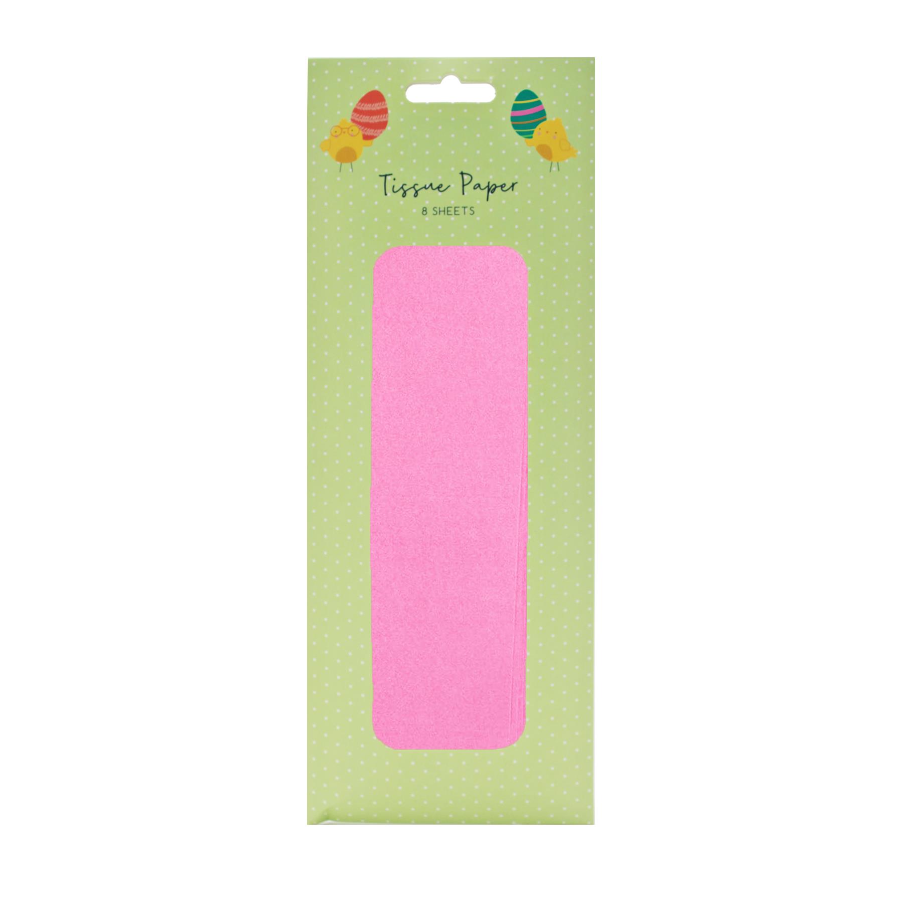 Tissue Paper Easter Themed 8 Sheets - Choose Colour - Picture 5 of 7