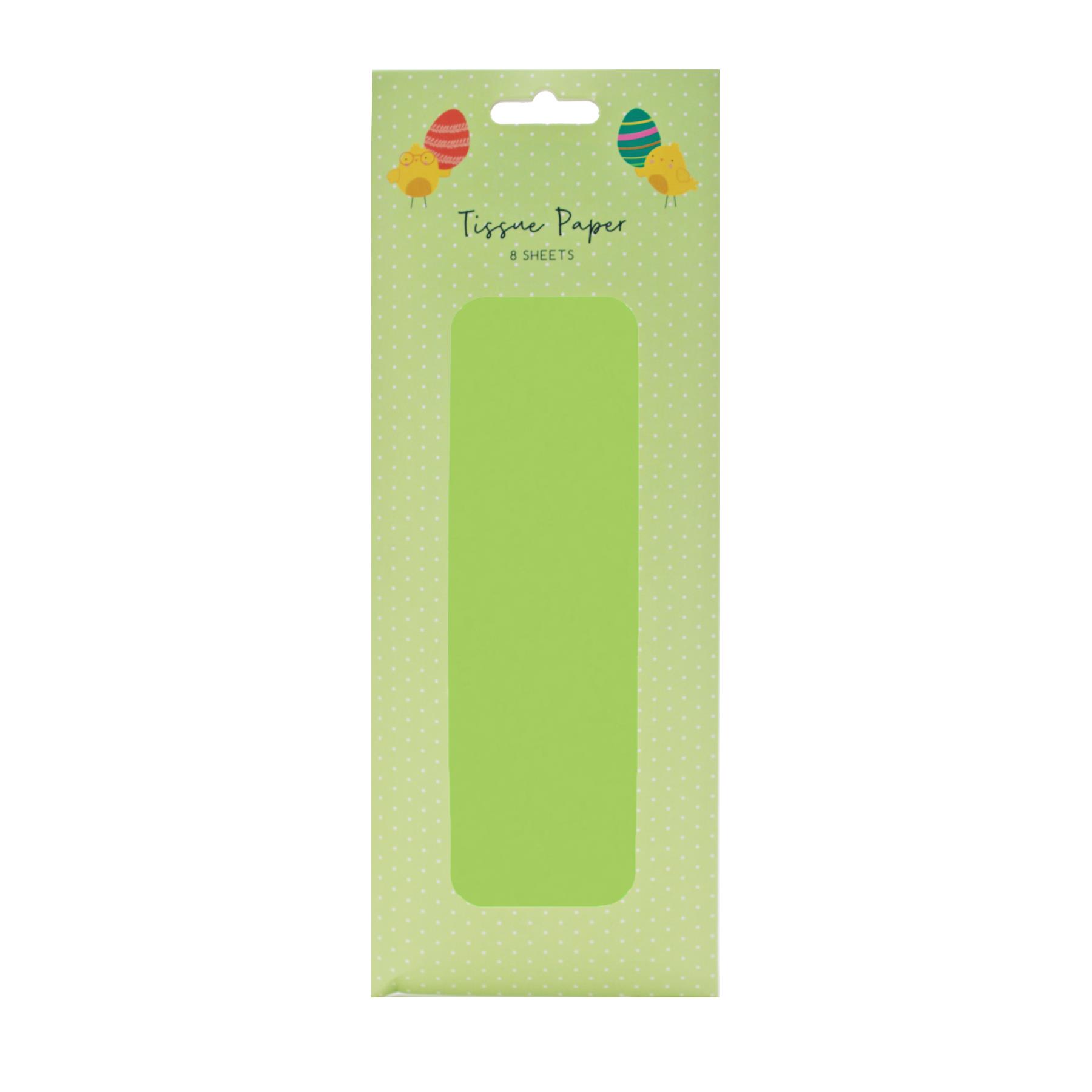 Tissue Paper Easter Themed 8 Sheets - Choose Colour - Picture 7 of 7